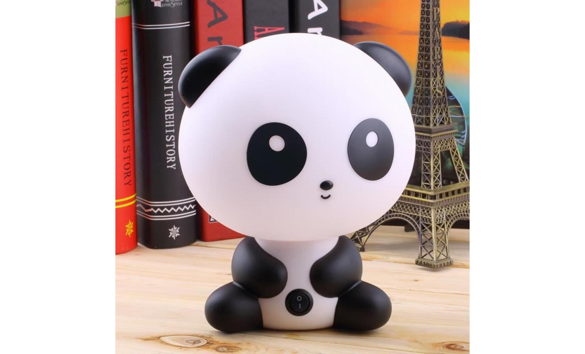 Lampe de table mignon Chambres KungFu Panda Cartoon Enfants bureau Nuit Dormir Lampe Cadeau pas cher