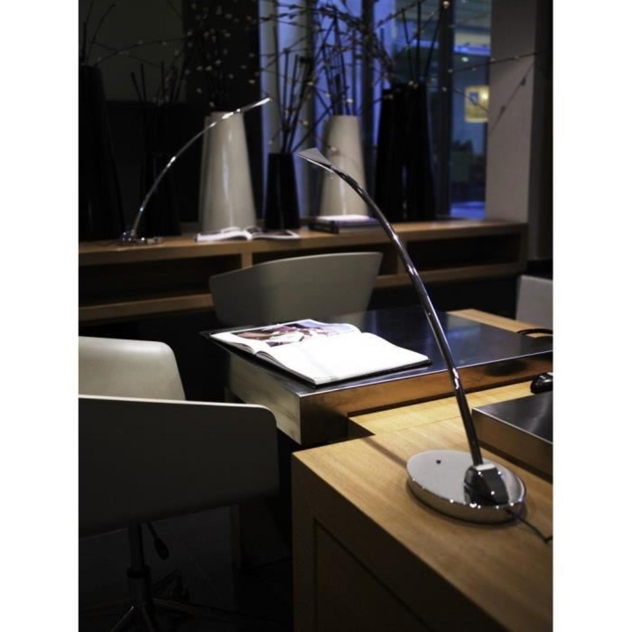 Lampe de table Open en chrome pas cher