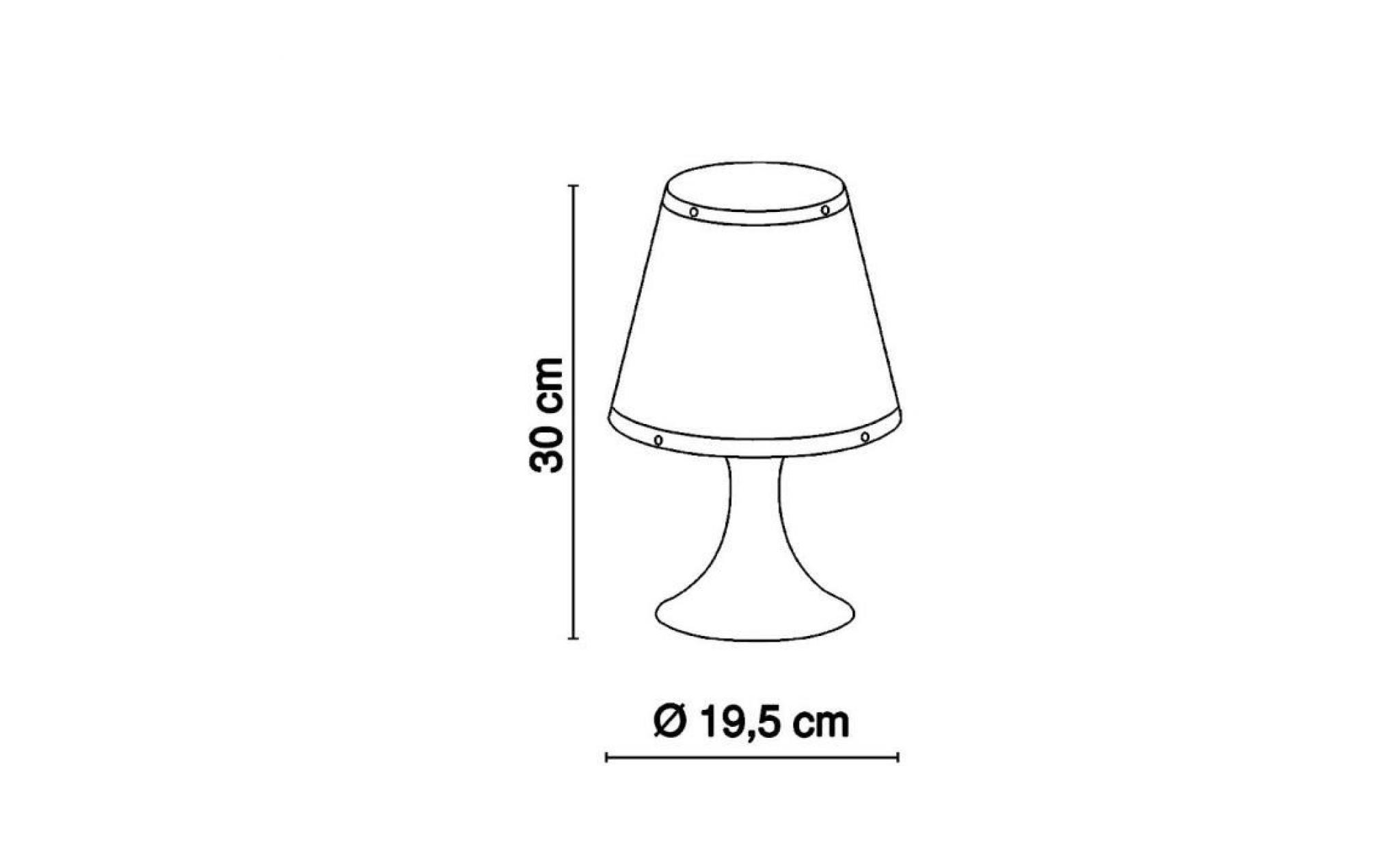 lampe de table pour la chambre d'enfants lampe lumière hannah montana globo 662362 pas cher