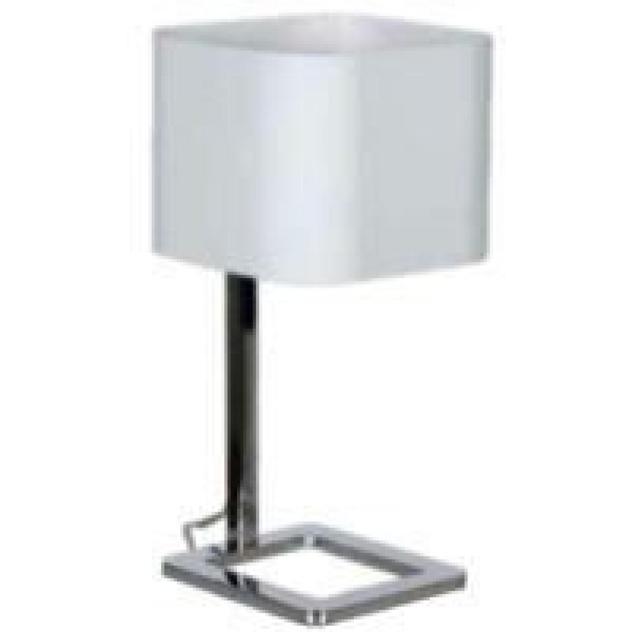 Lampe de table Quadro 2 coloris Blanc 18 x 18 x 36