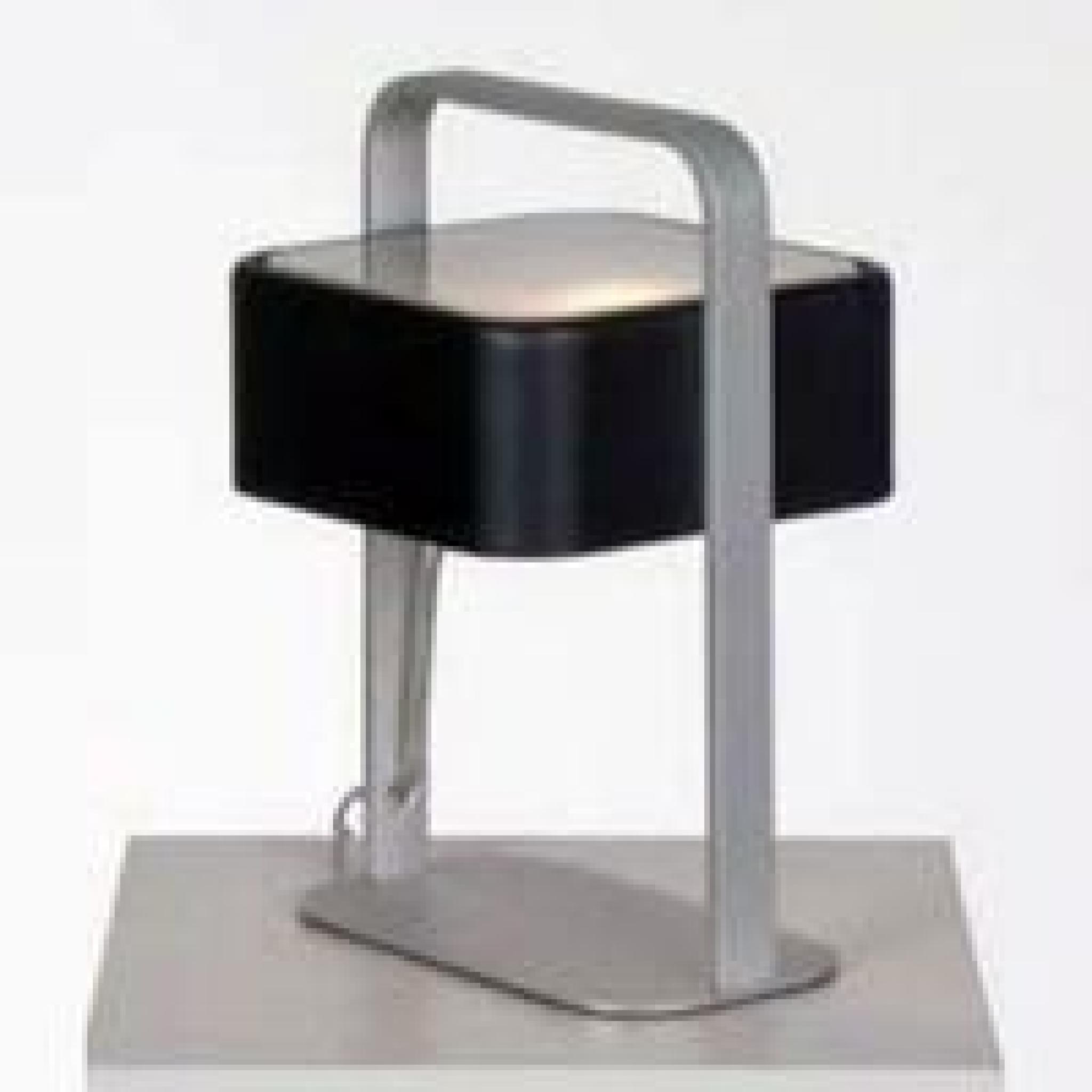 Lampe de table Quadro E27 Noir 