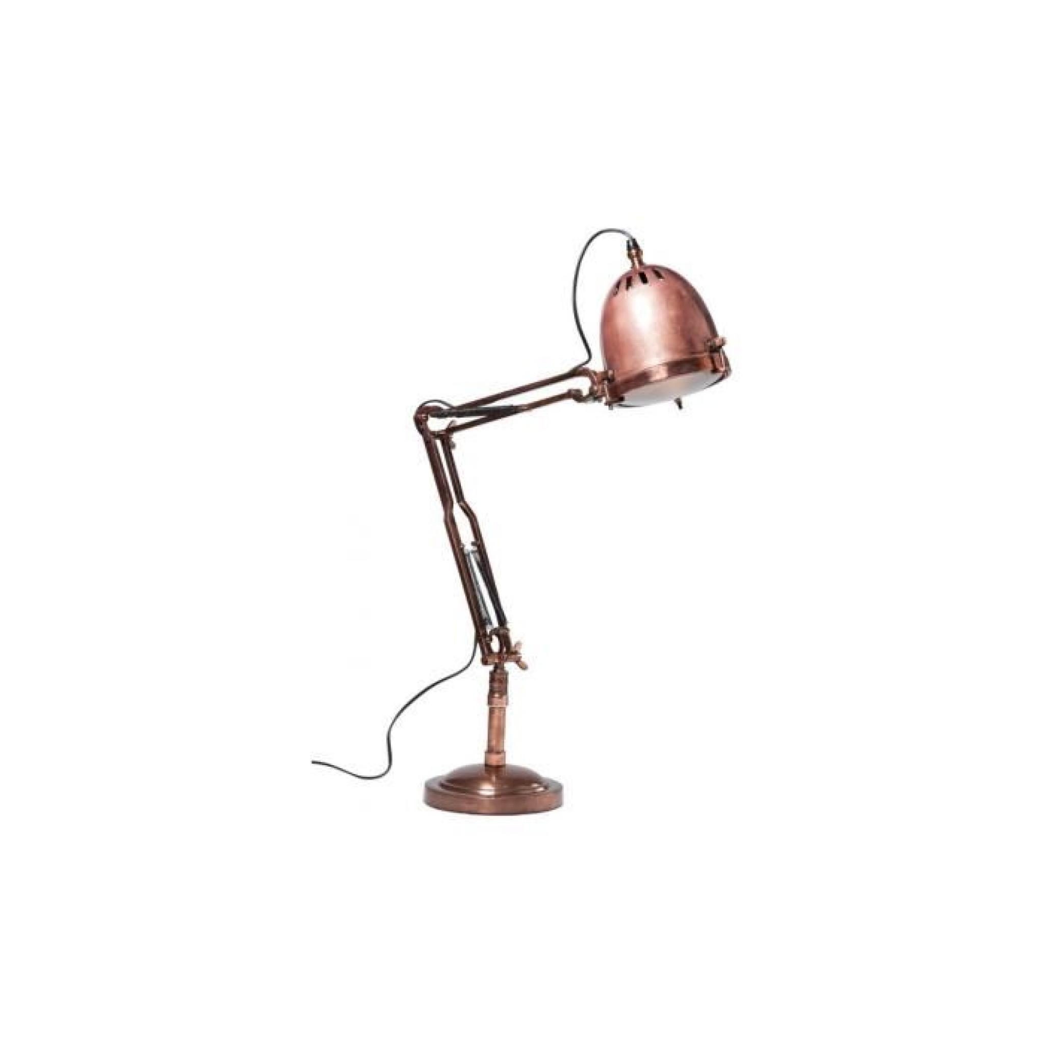 Lampe de Table Rifugio Cuivre Kare Design pas cher