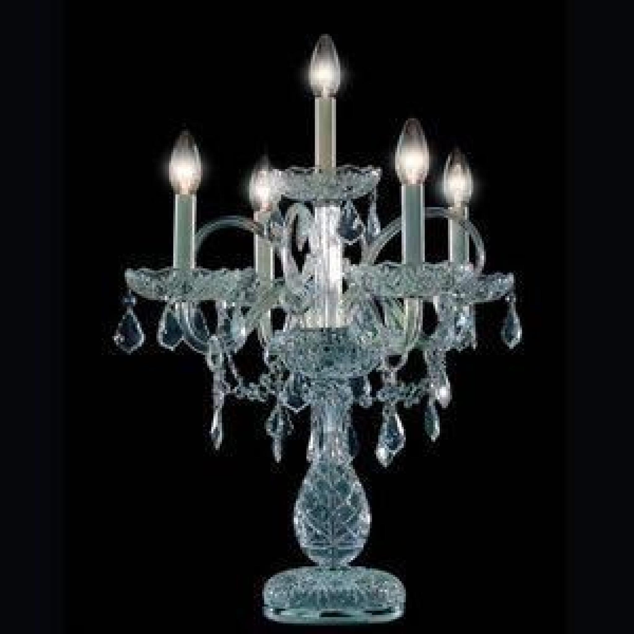 Lampe de table ROYAL en Cristal de Bohème - LUX...
