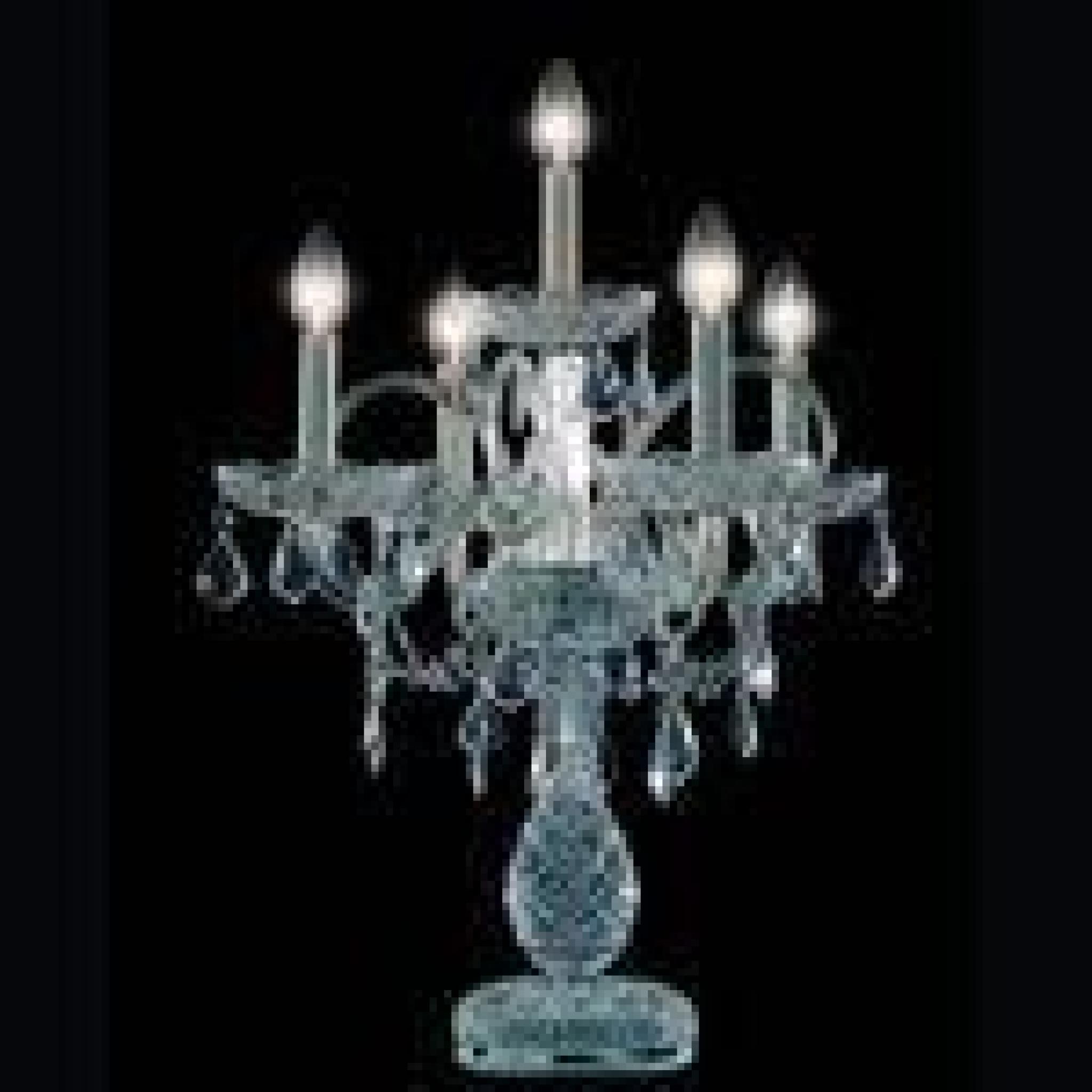Lampe de table ROYAL en Cristal de Bohème - LUX... pas cher