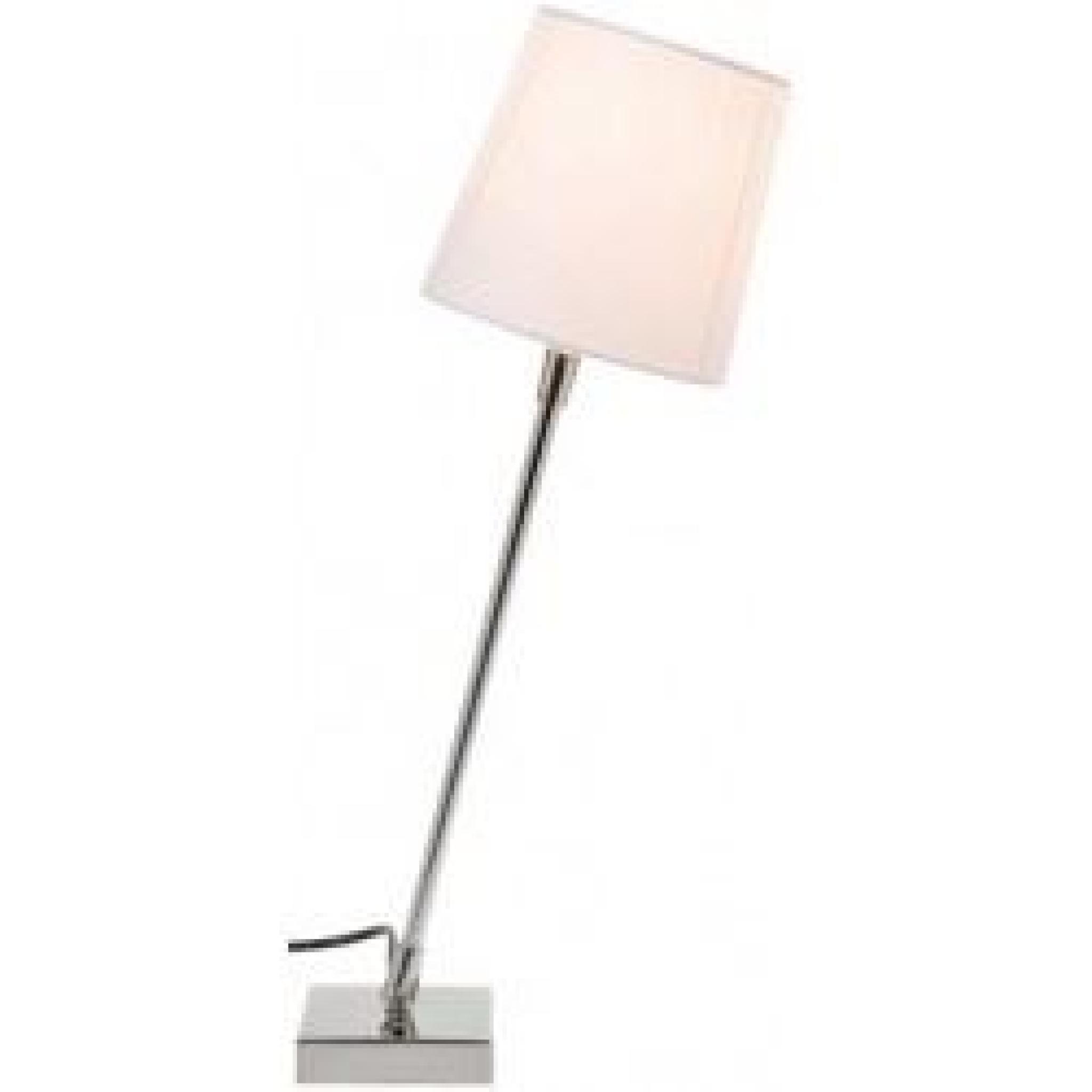 Lampe de table turn blanche 46cm 