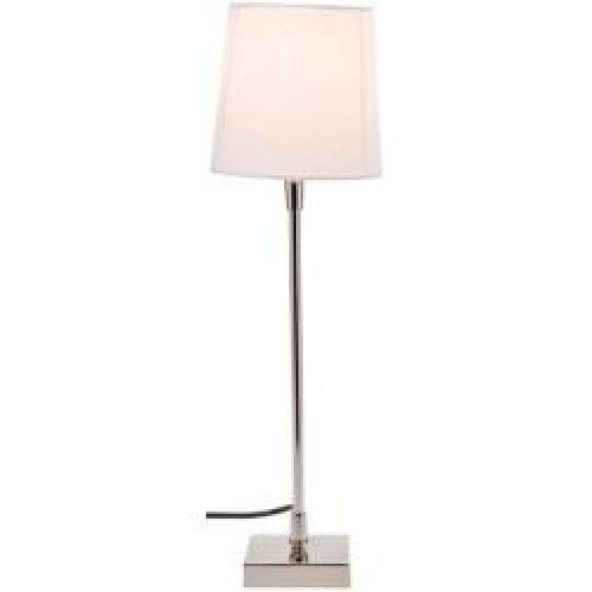 Lampe de table turn blanche 46cm  pas cher