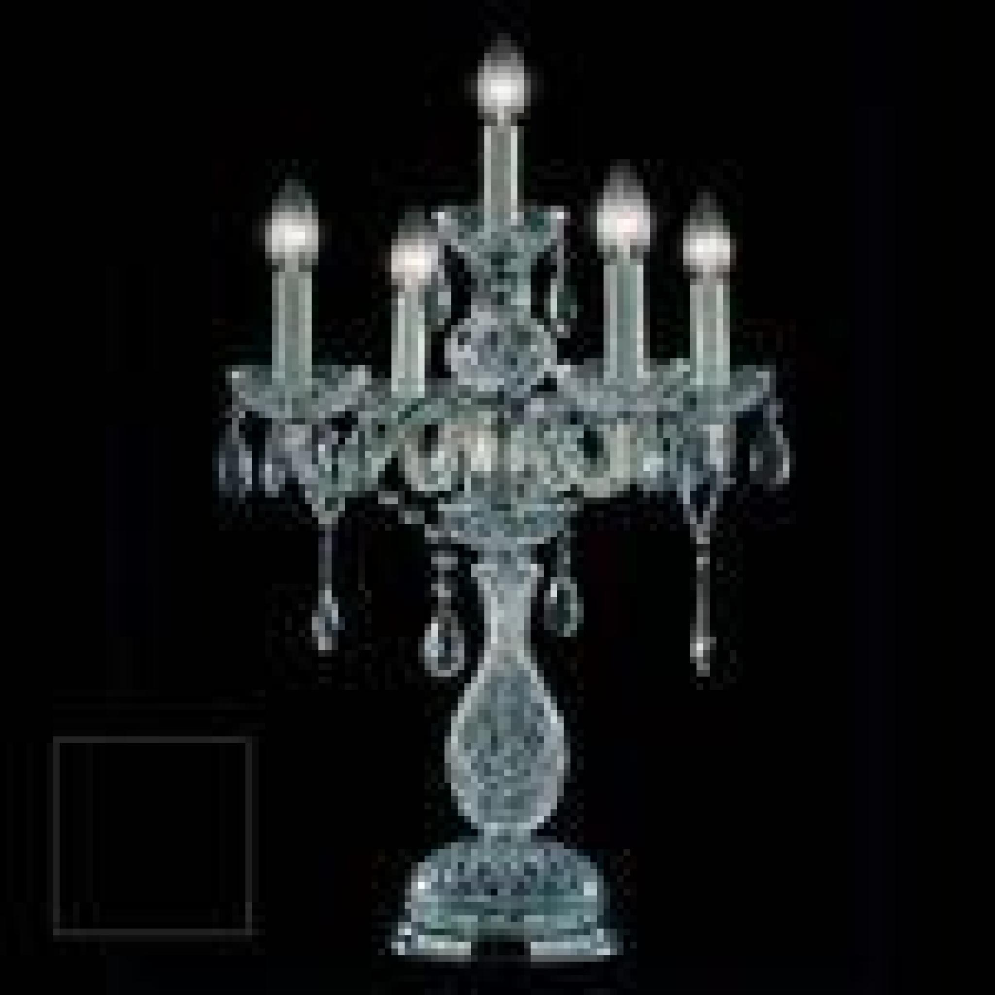 Lampe de table Victorian en Cristal de Bohème -... pas cher
