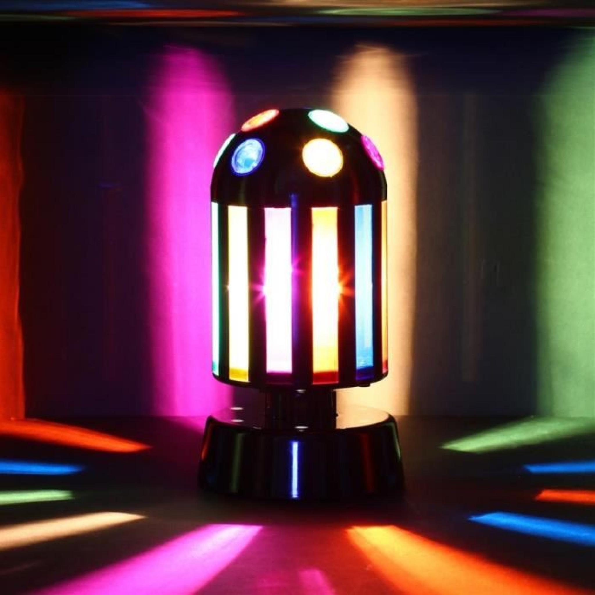 Lampe disco - Projecteur de rayons colorés tour…