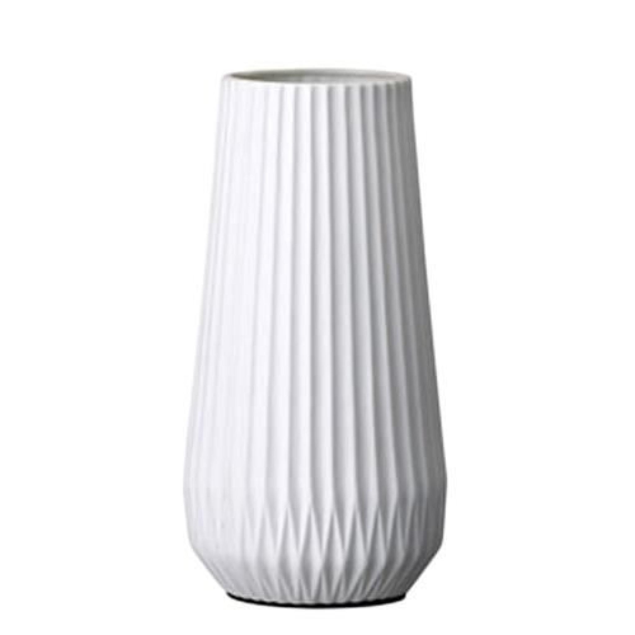 Lampe en porcelaine blanche Origami (H.29cm)