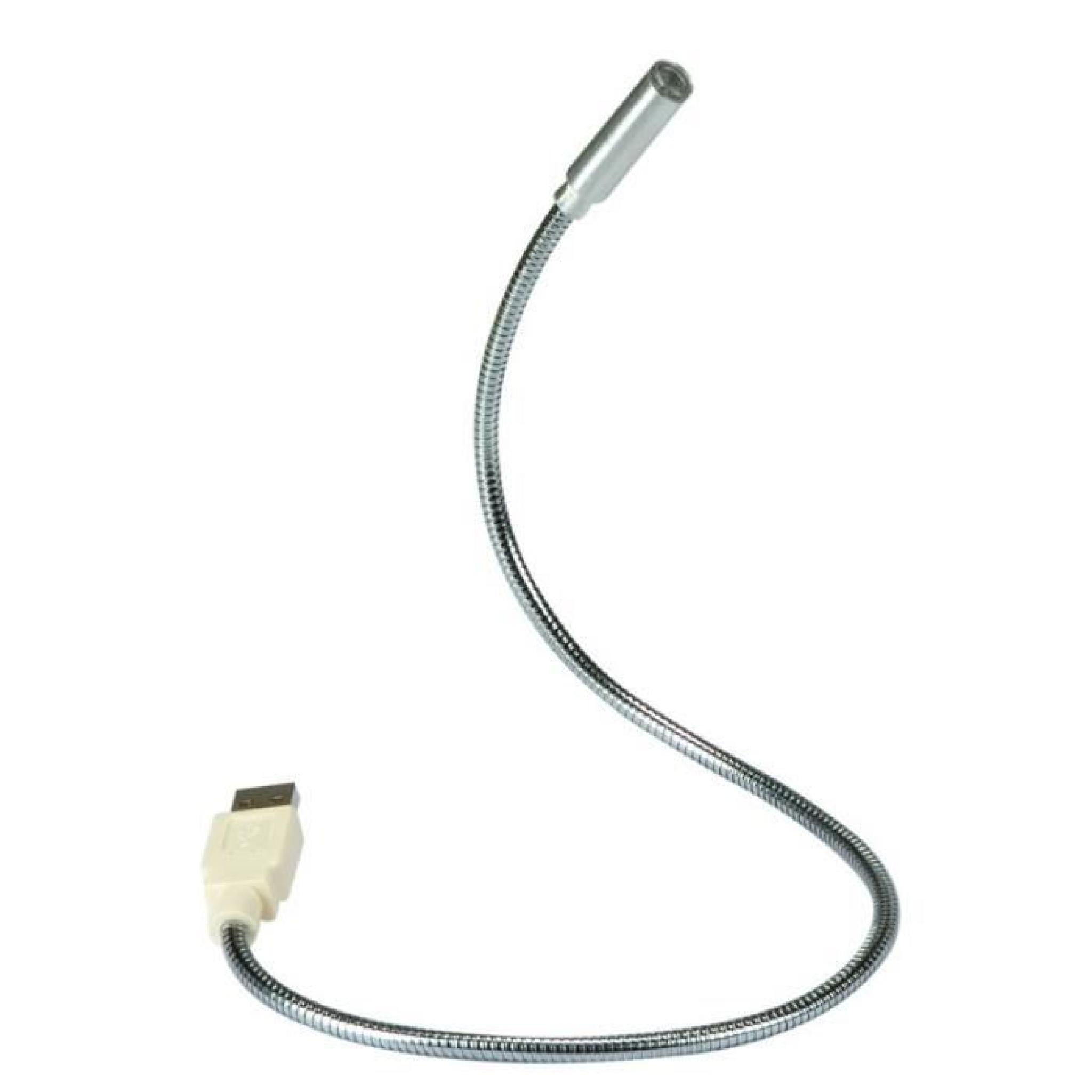 Lampe flexible sur port USB pas cher