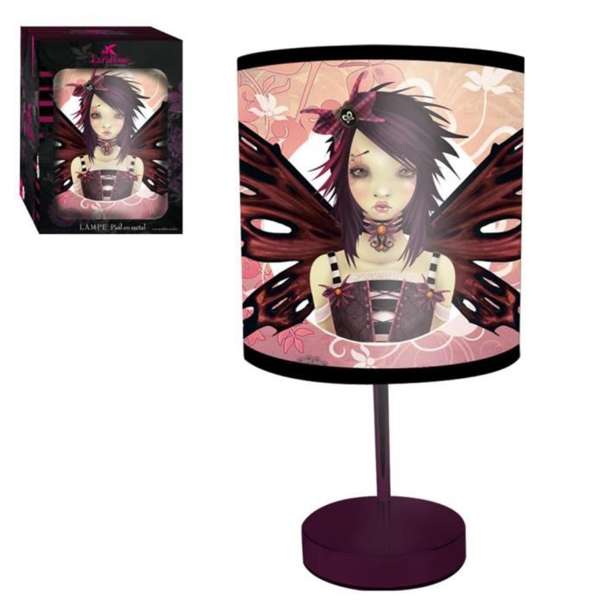 Lampe Gothic rouge