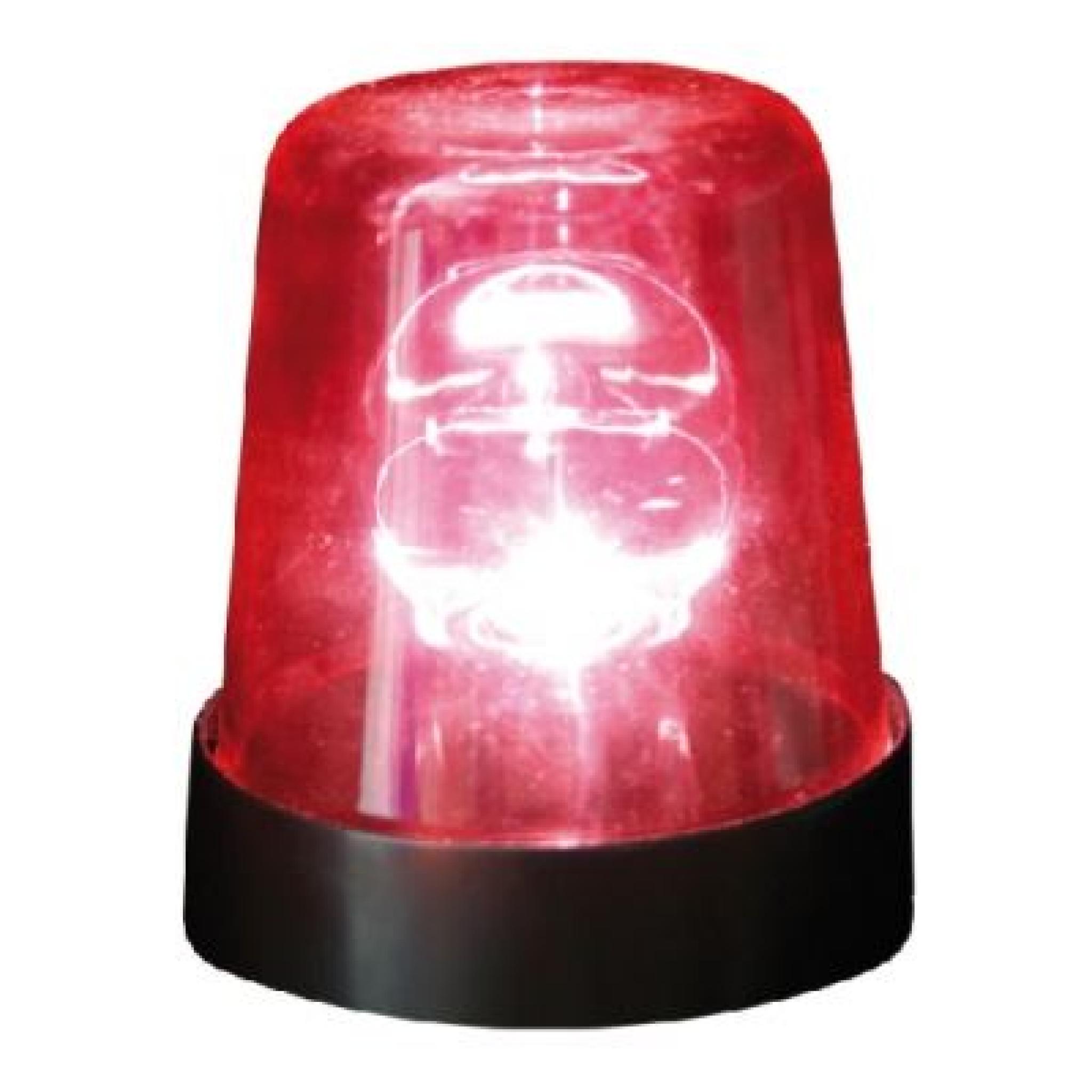 Lampe gyrophare rouge