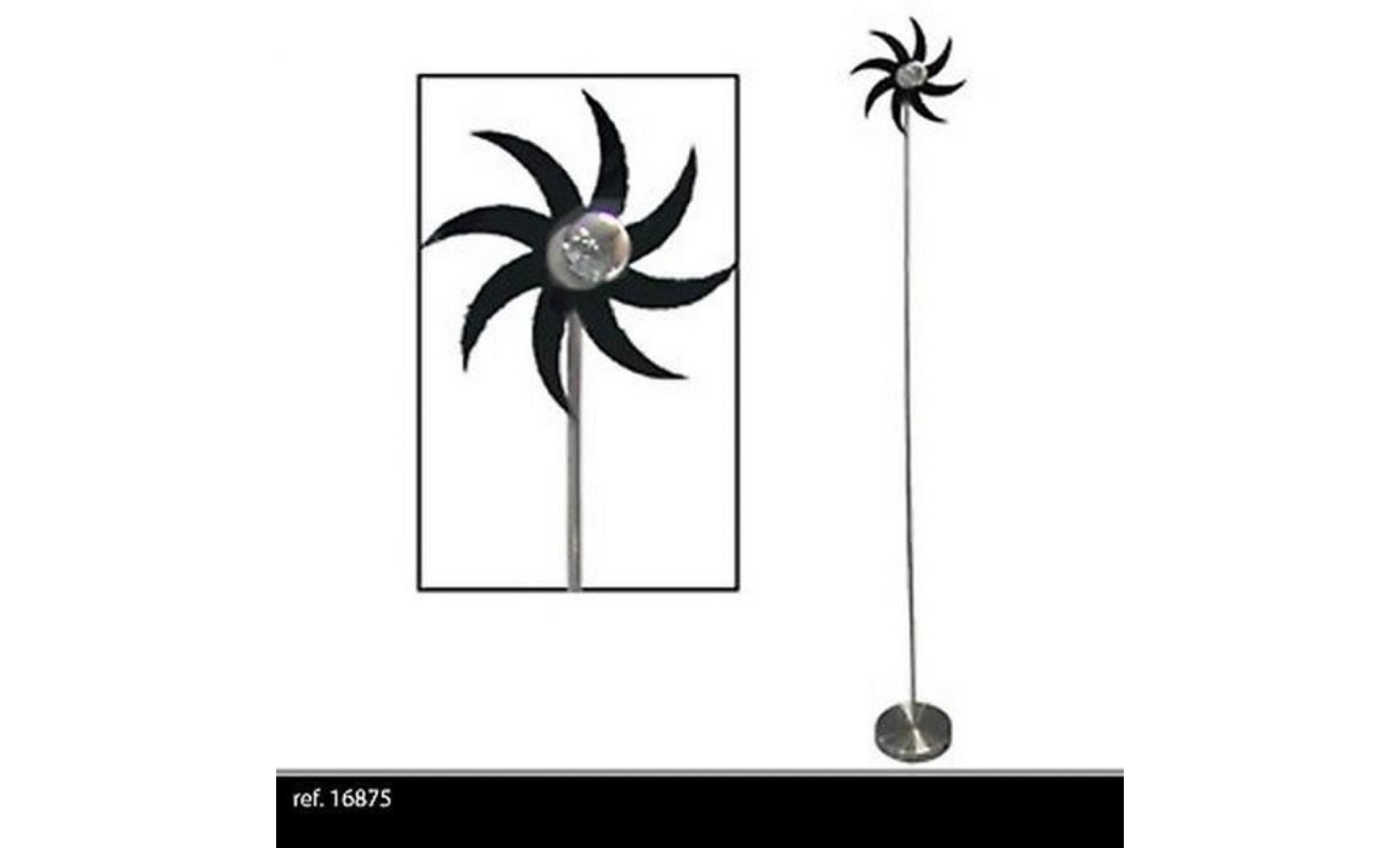 lampe intÉrieur sur pied lampadaire etoile fleur design inox metal chambre