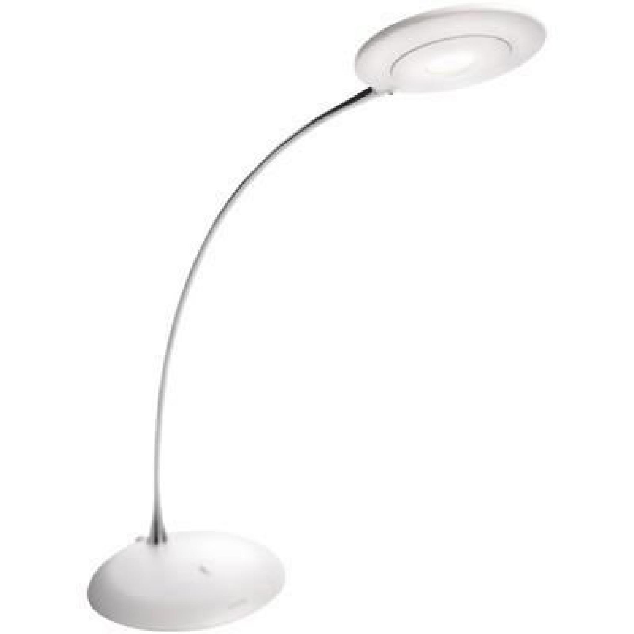 Lampe de bureau Ledino blanche LED 1x7,5W