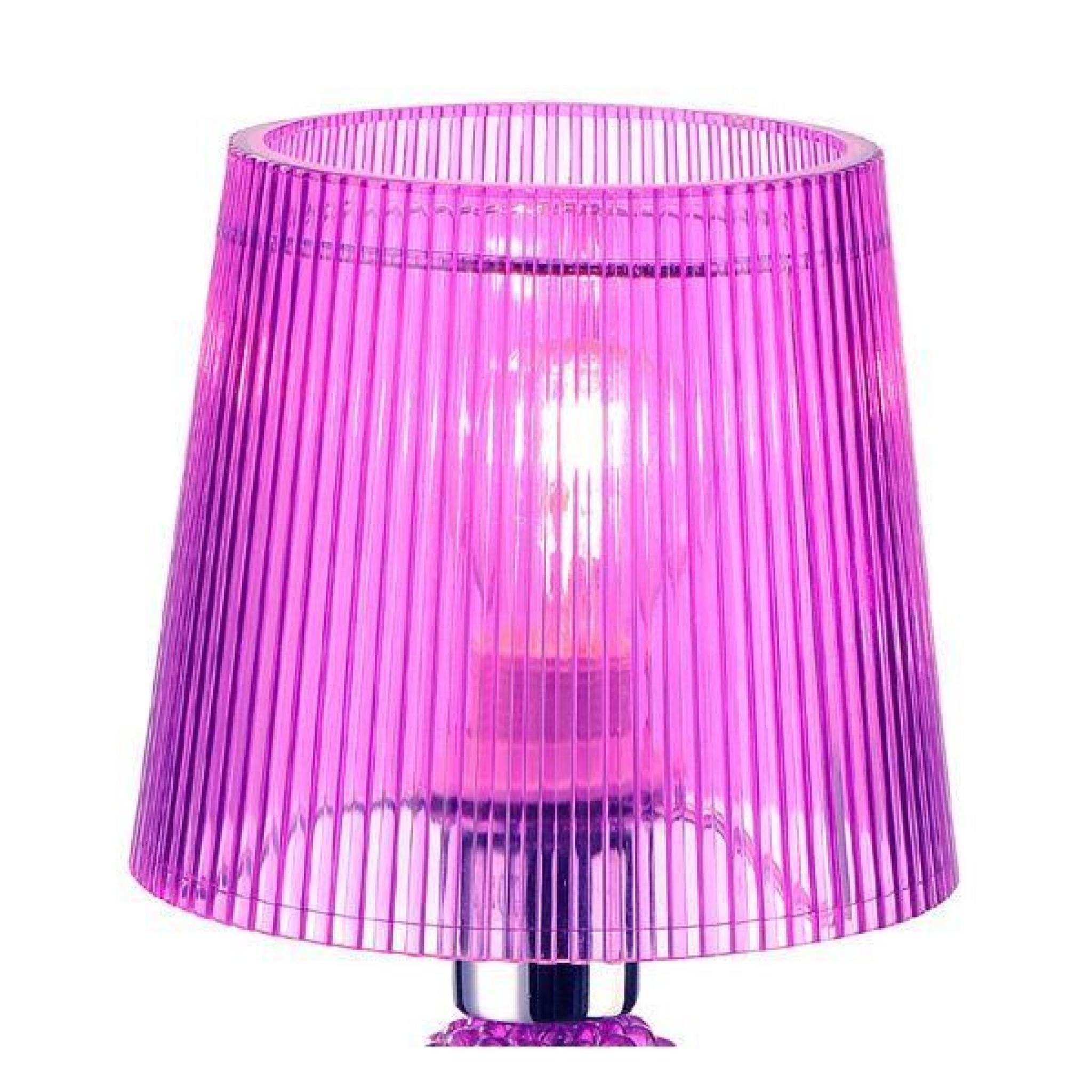Lampe Miss Baroque Ultra violet pas cher