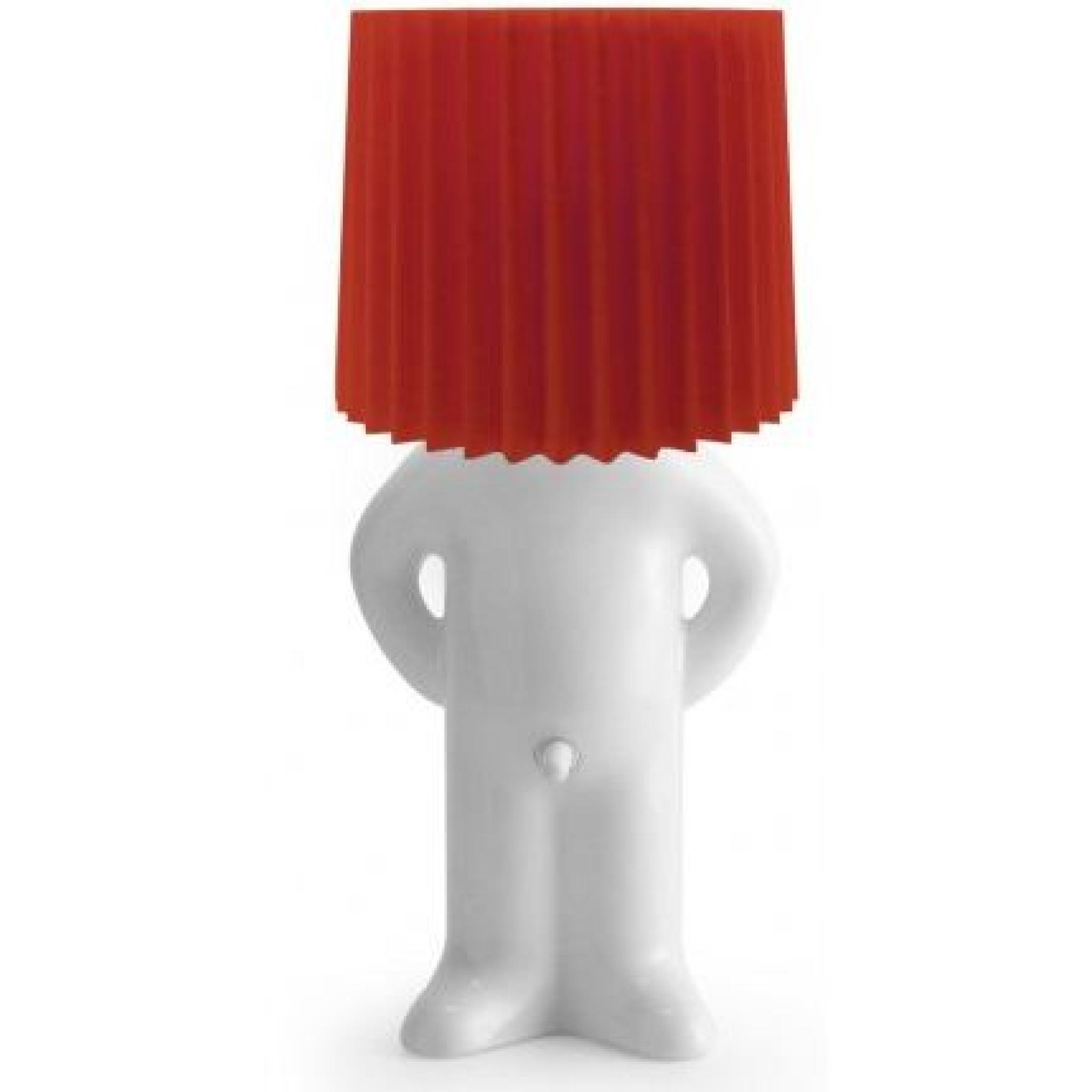 Lampe One Man Shy  Couleur Rouge