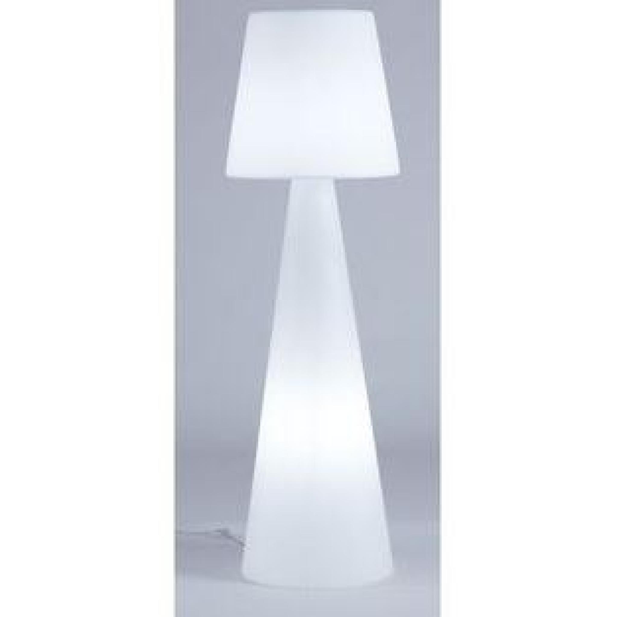Lampe PIVOT Interieur diam.60 h200cm BLANC Slide