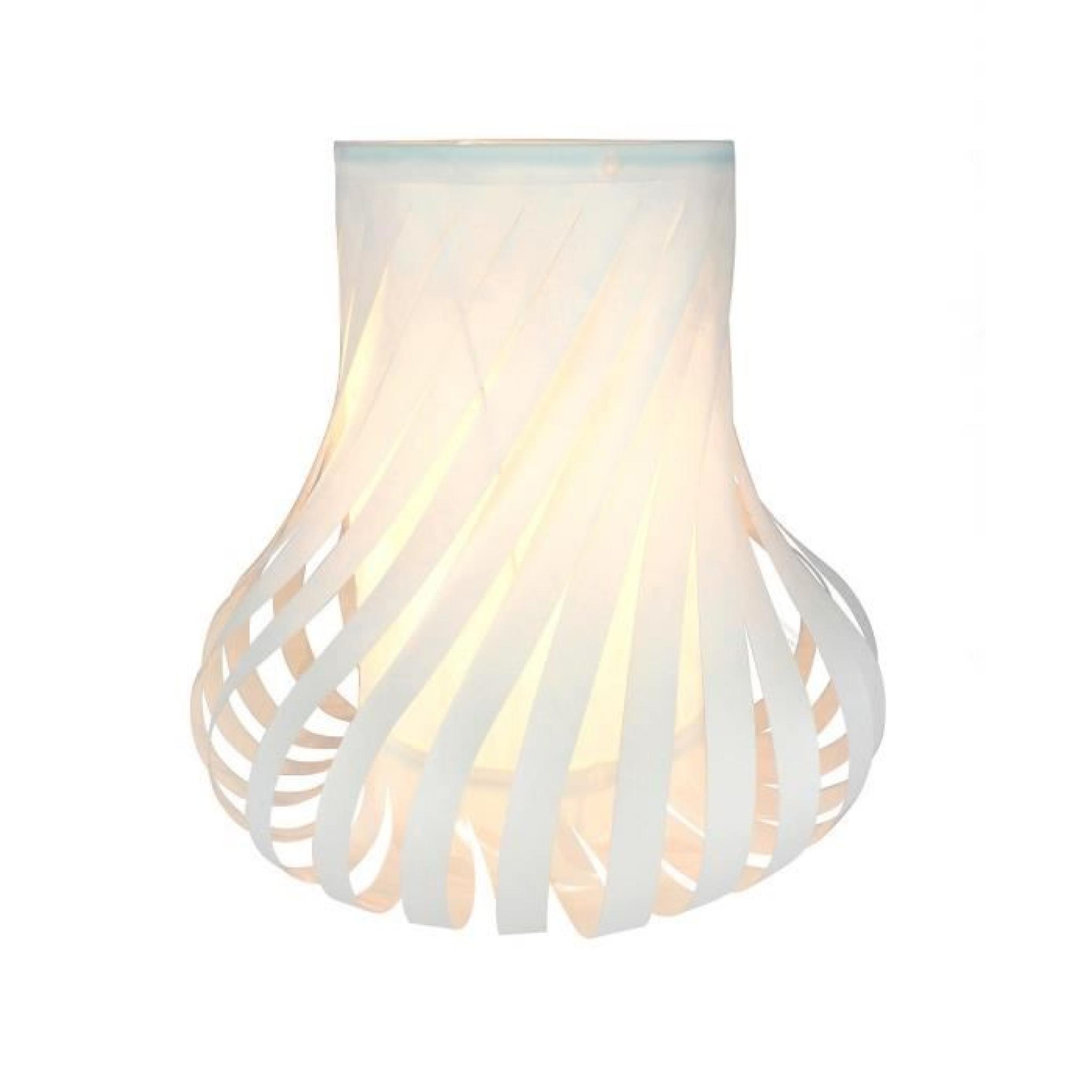 Lampe PVC E14 40W blanc