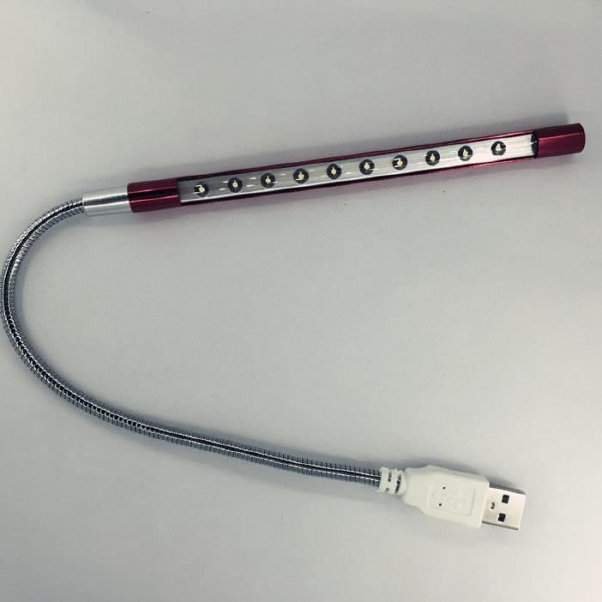 Lampe USB pour ordinateur portable ou Notebook Rouge