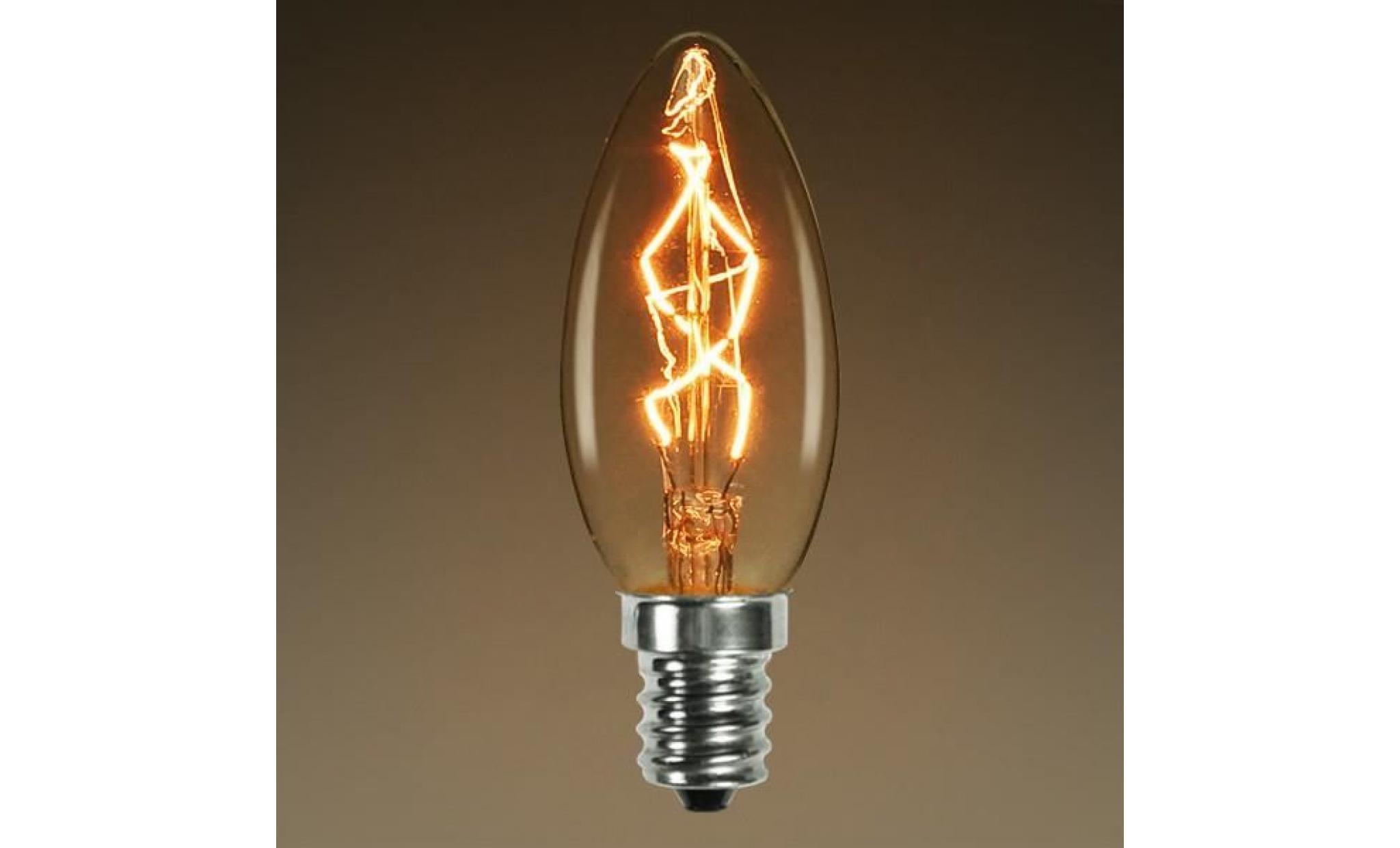 Lampe vintage bulb Edison E14 C35