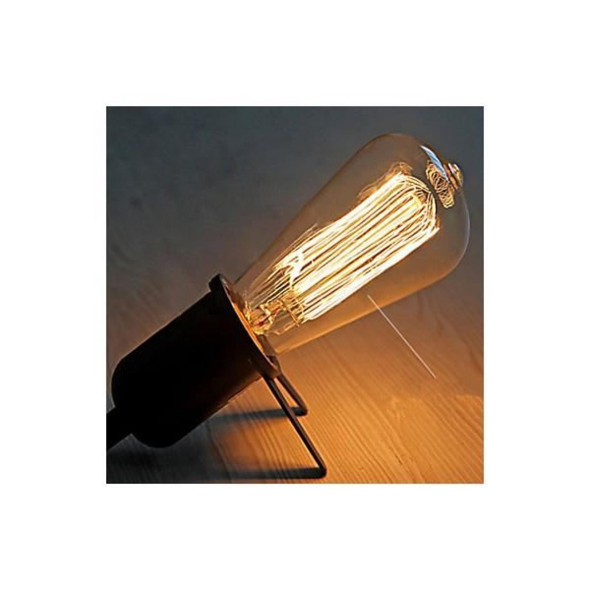 Lampe vintage bulb Edison E14 ST48 pas cher