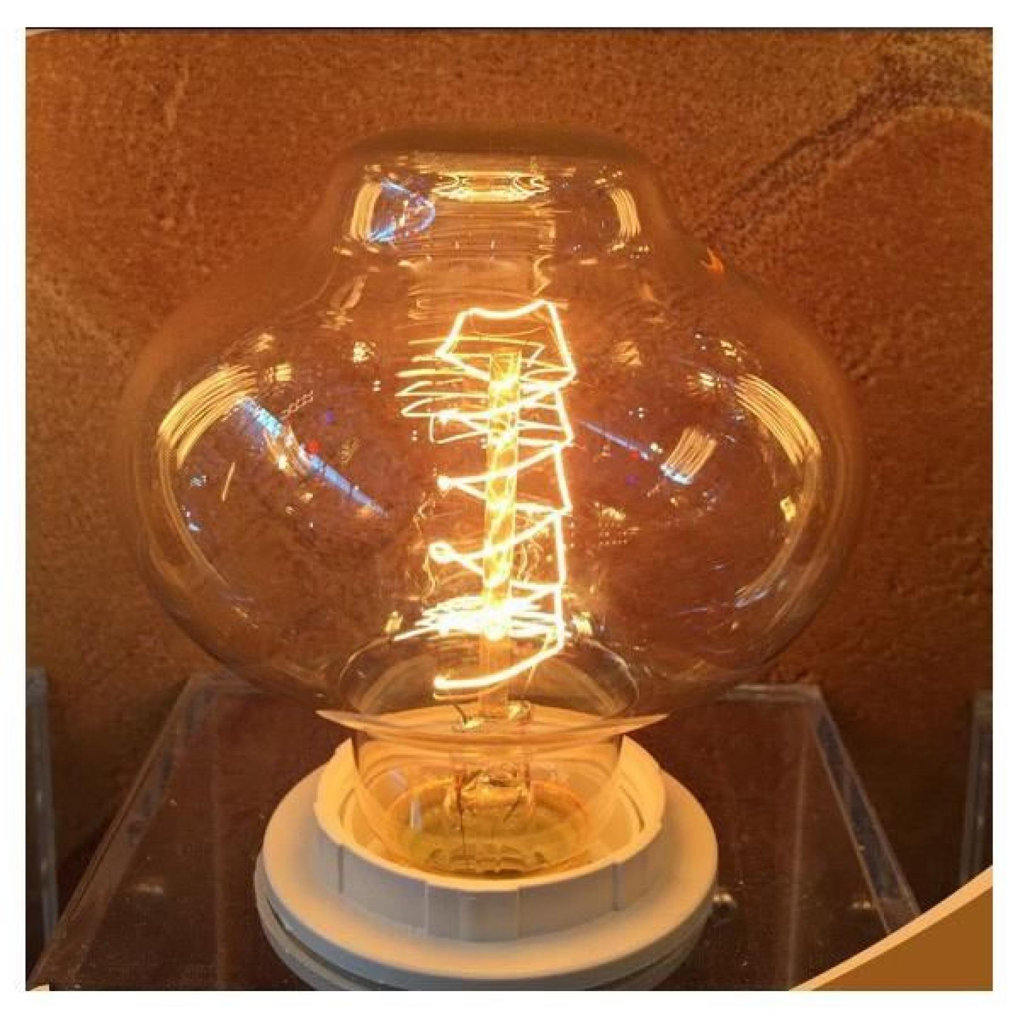 Lampe vintage bulb Edison E27 BR85
