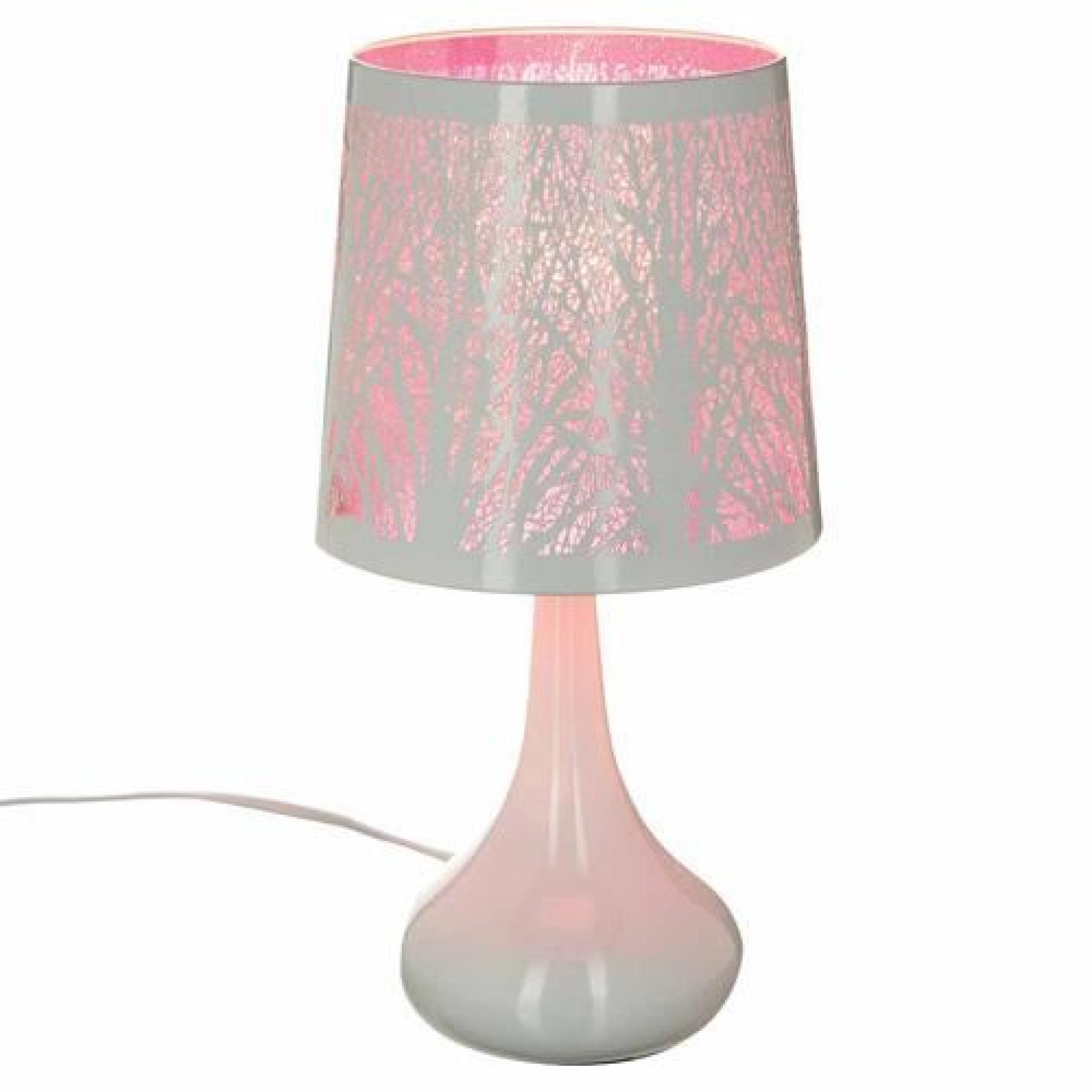 Lampe White Touch - Arbre - Rose