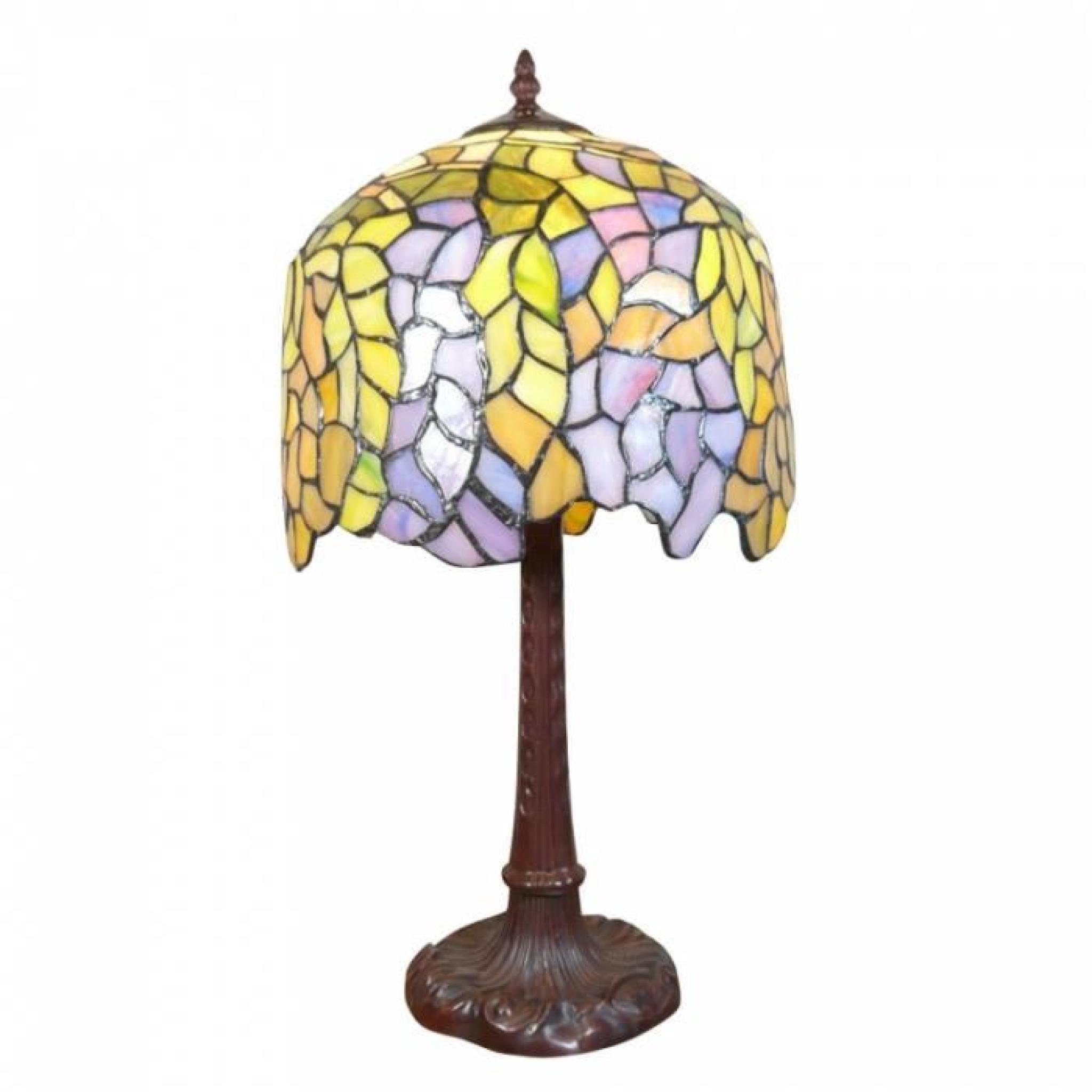Lampe Wistéria style Tiffany