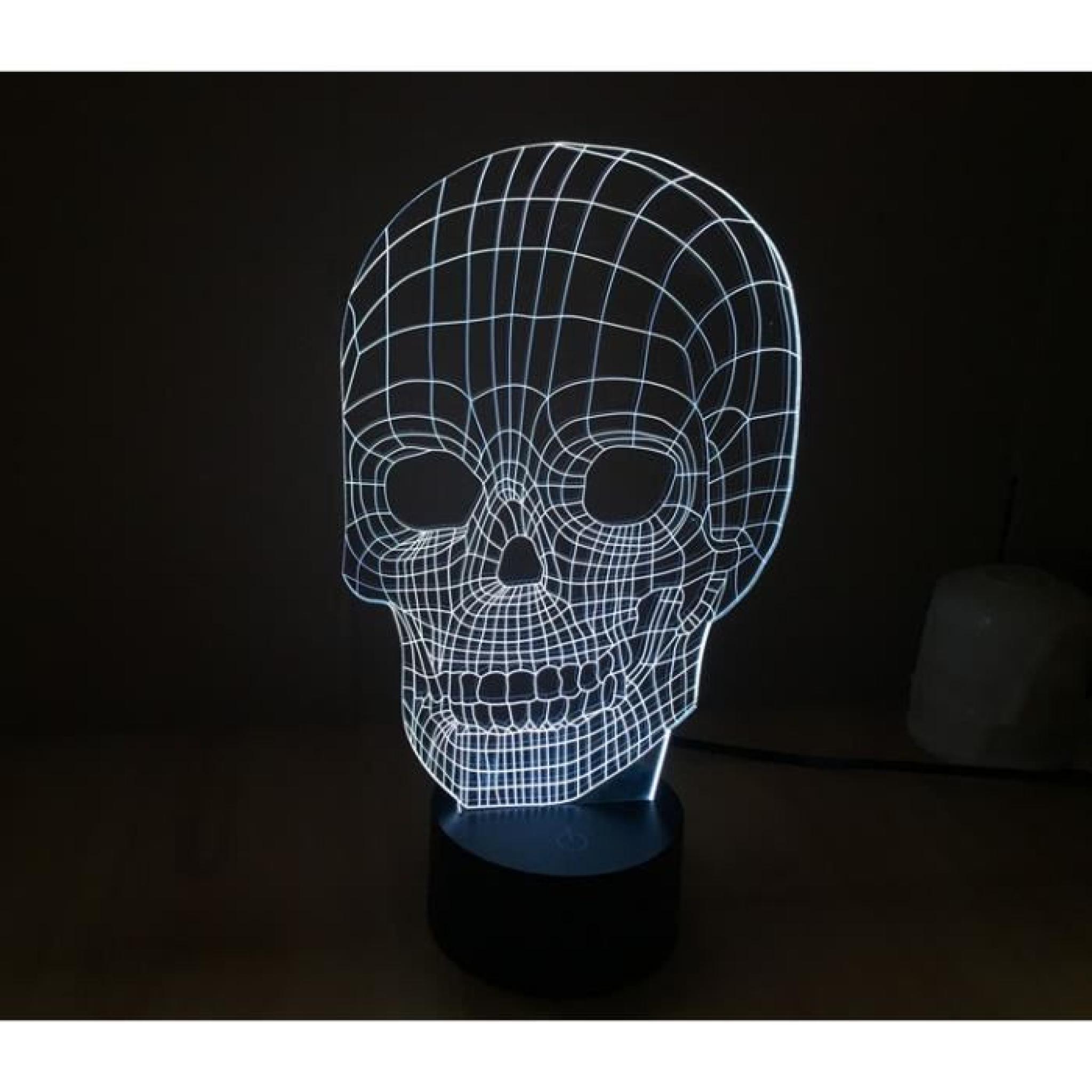 Lampes de crâne 3D stéréoscopique Vision tableau