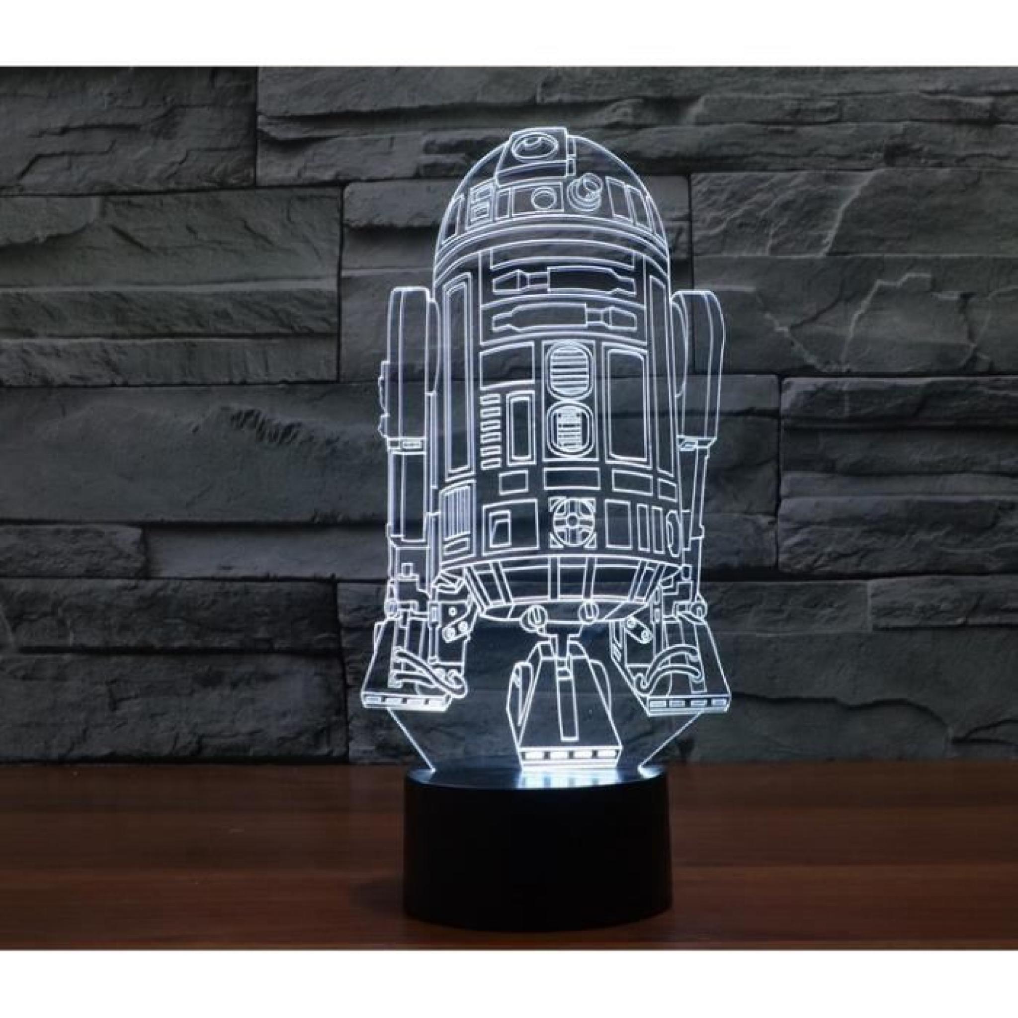 Lampes de cuirassé Star Wars 3D