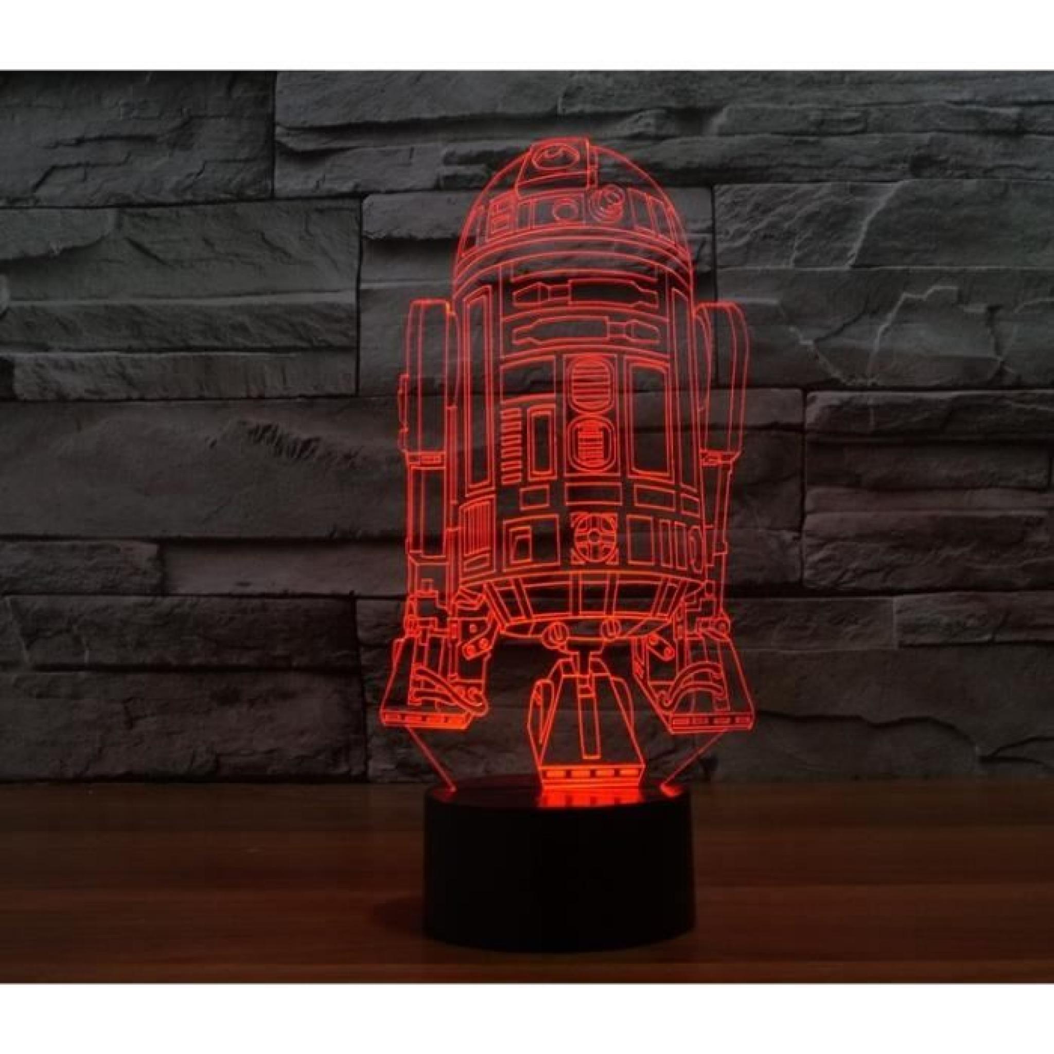 Lampes de cuirassé Star Wars 3D pas cher