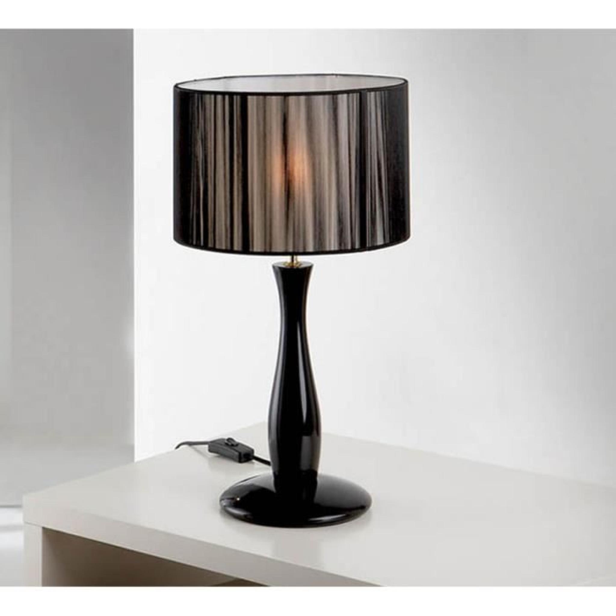 Lampe de table : modèle LIN (noir)