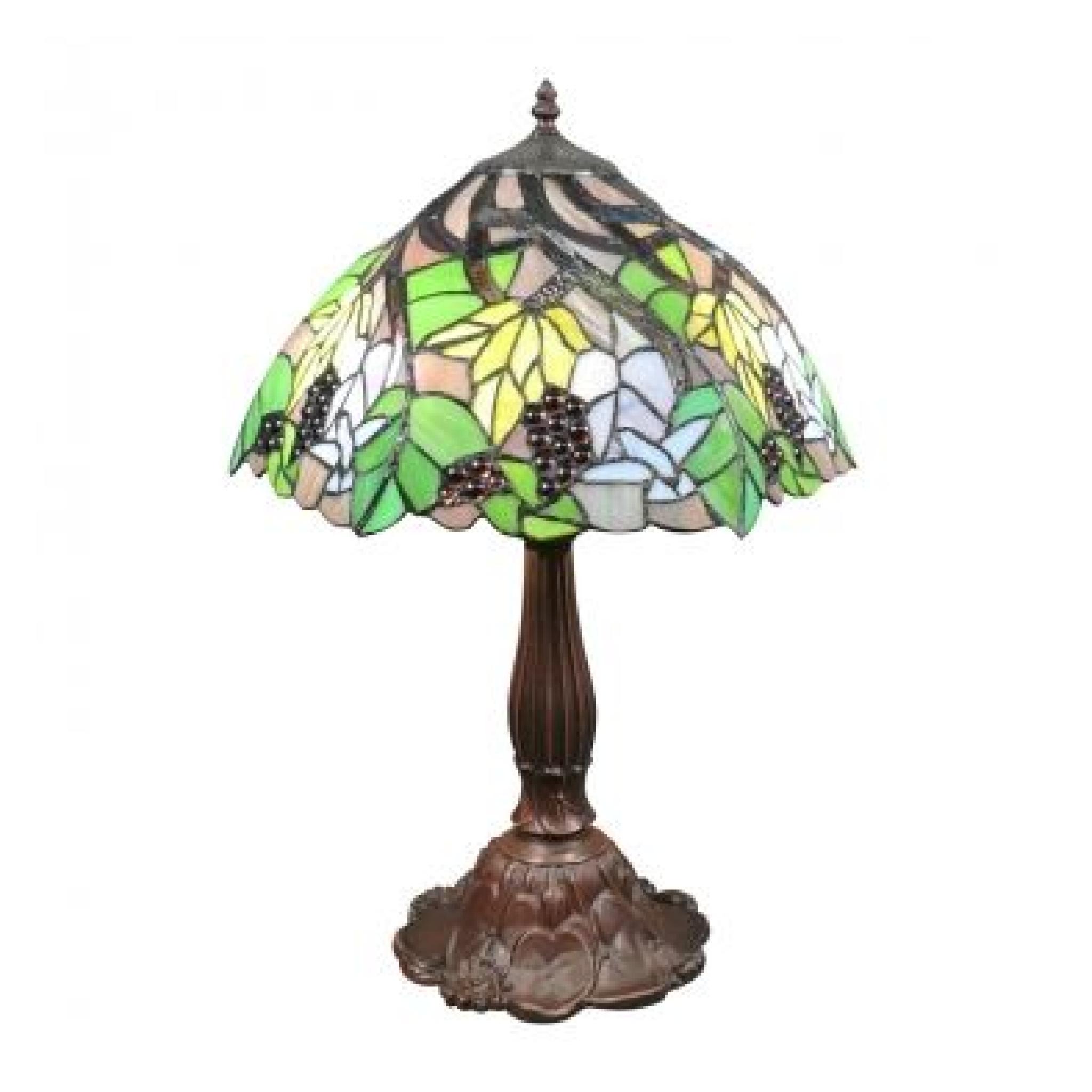 Lampes Tiffany - Feuilles de vignes
