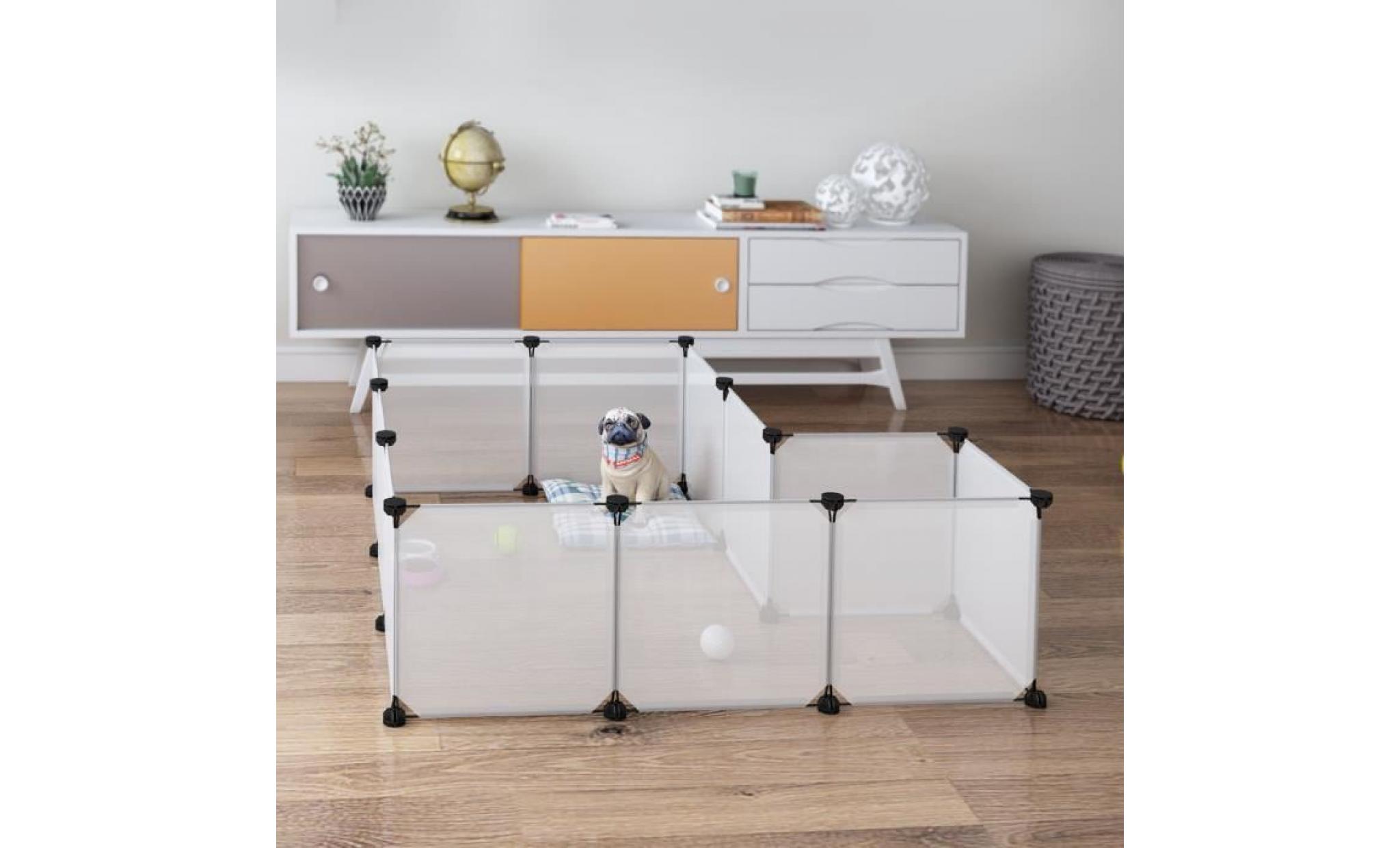 langria 6 cubes armoire penderie modulable ouverte meuble etagère de rangement diy pour vêtements chaussures jouets accessoires pas cher