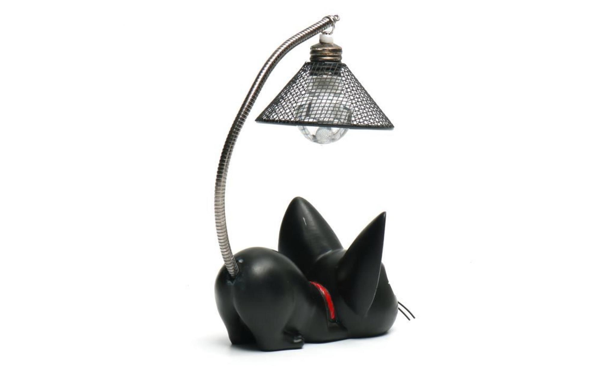 veilleuse lampe nuit chat creative mini lampe a poser lampe de table cadeau enfant