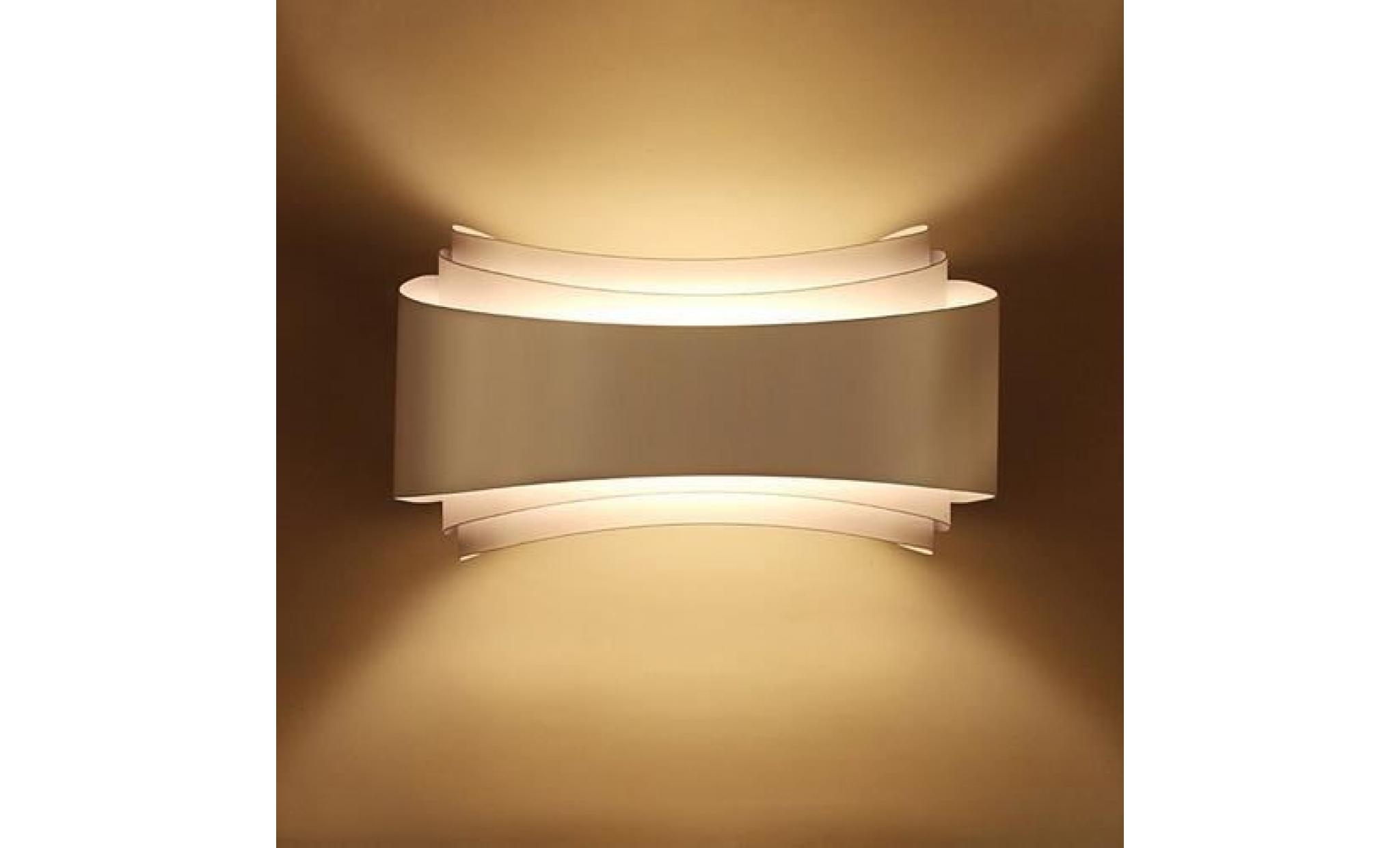 led appliques minimalisme moderne chevet d'allée lampes