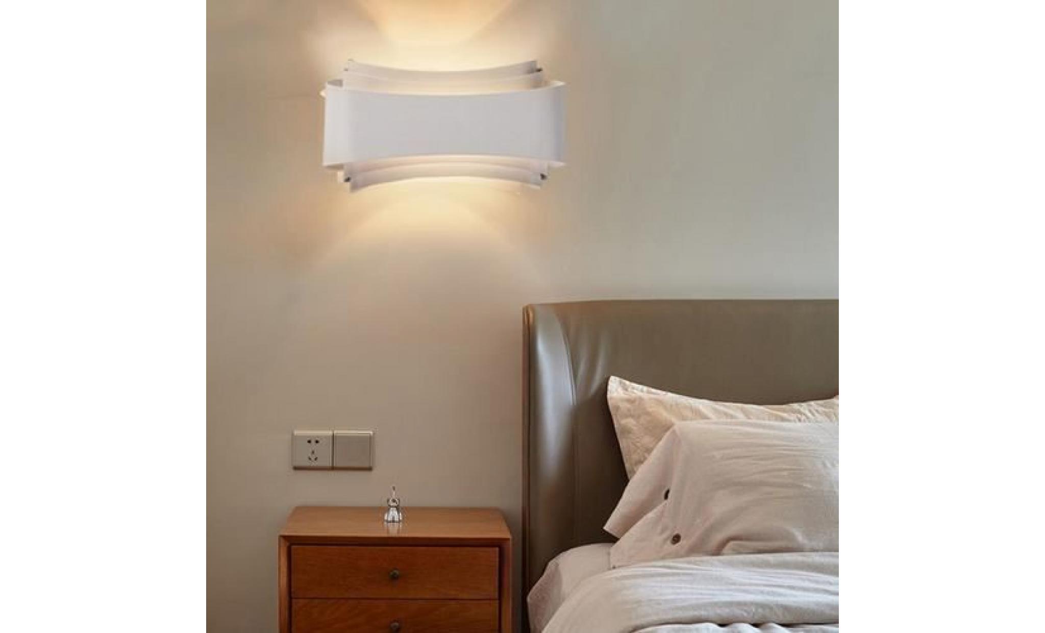 led appliques minimalisme moderne chevet d'allée lampes pas cher
