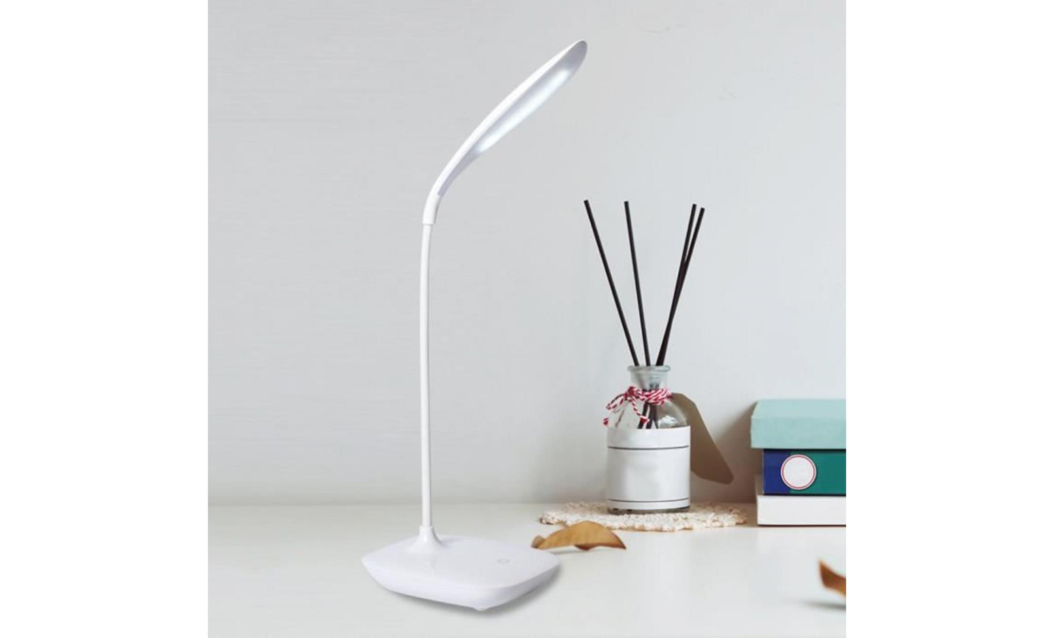 led lampe de bureau flexible flicker sans protection oculaire table lumineuse    2638