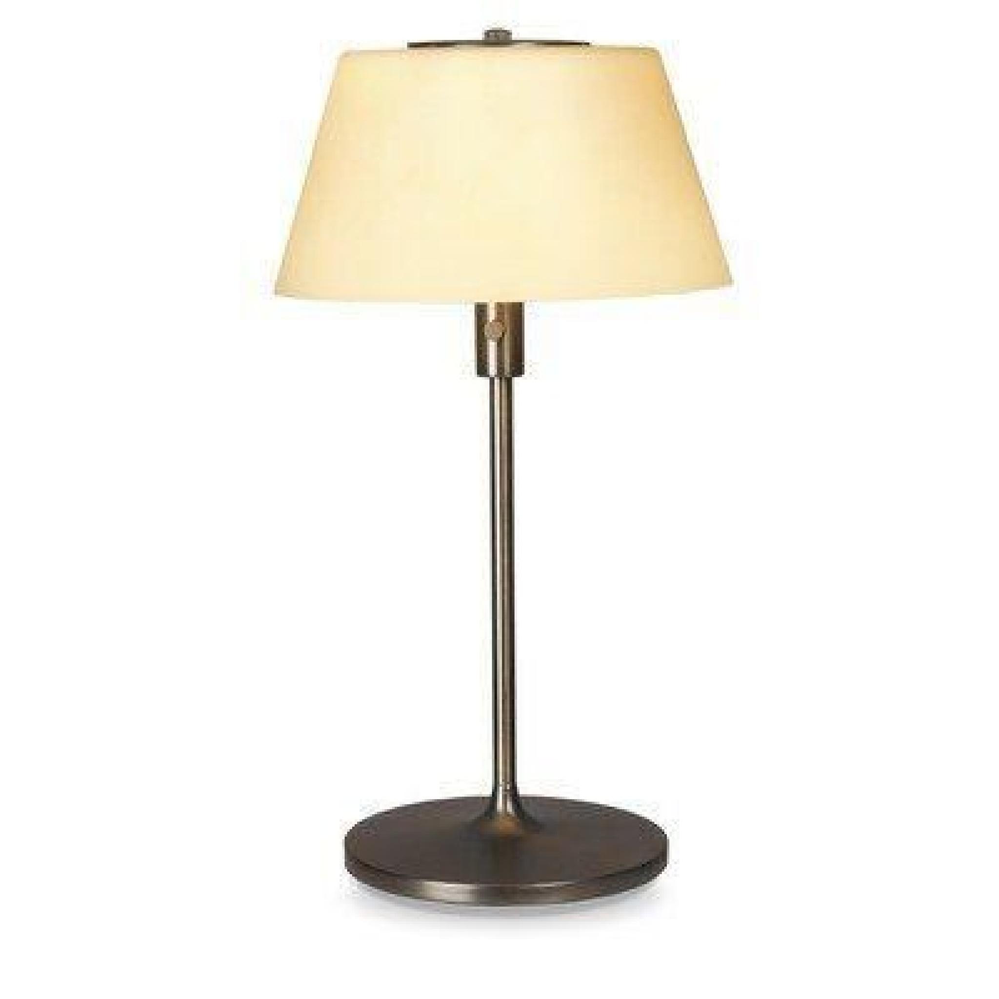 Linea Verdace LV 71057/BA Lampe de Table Brezil Tafel Brons Glas Amber 1 x 150 W