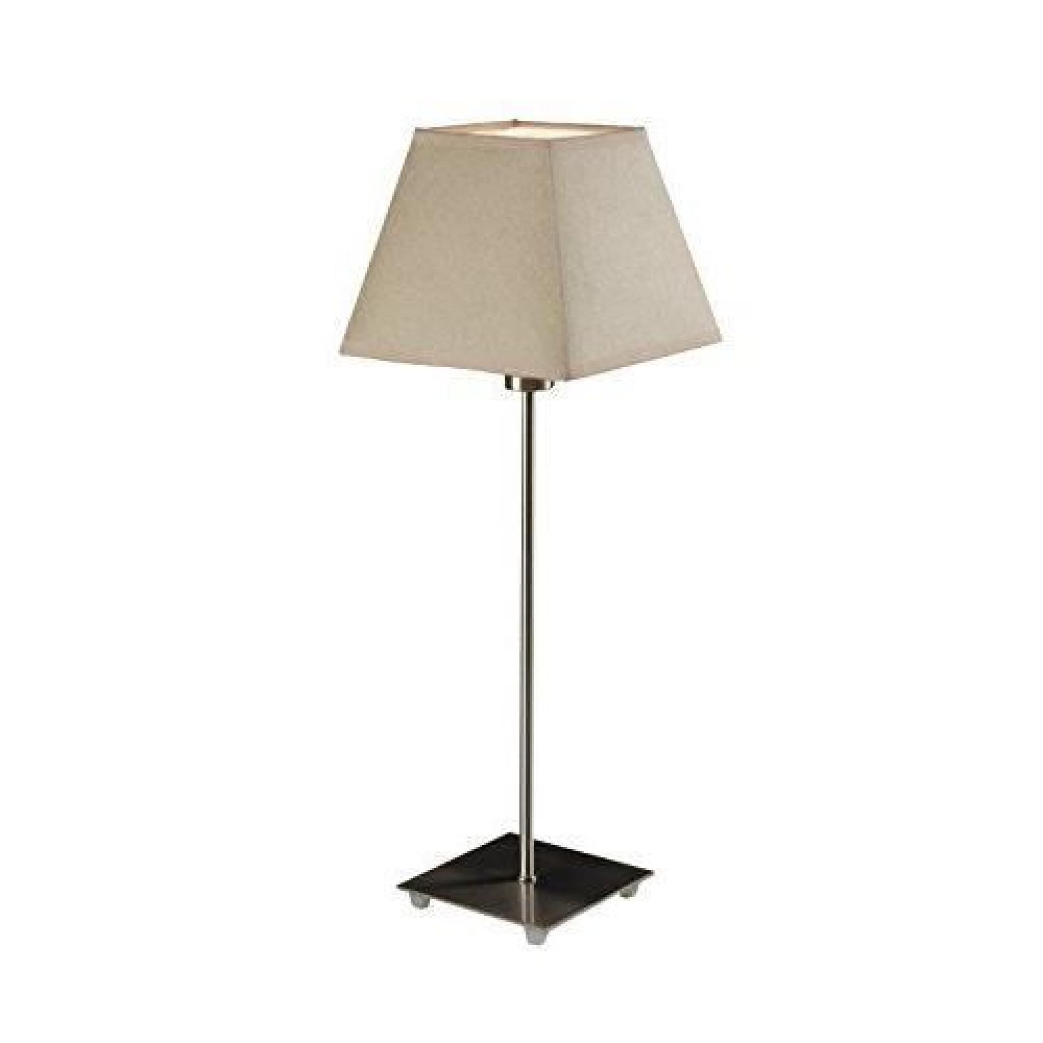 Linea Verdace LV 74006/C Lampe de Table Tafel Vinje Kap Crème E14 40 W