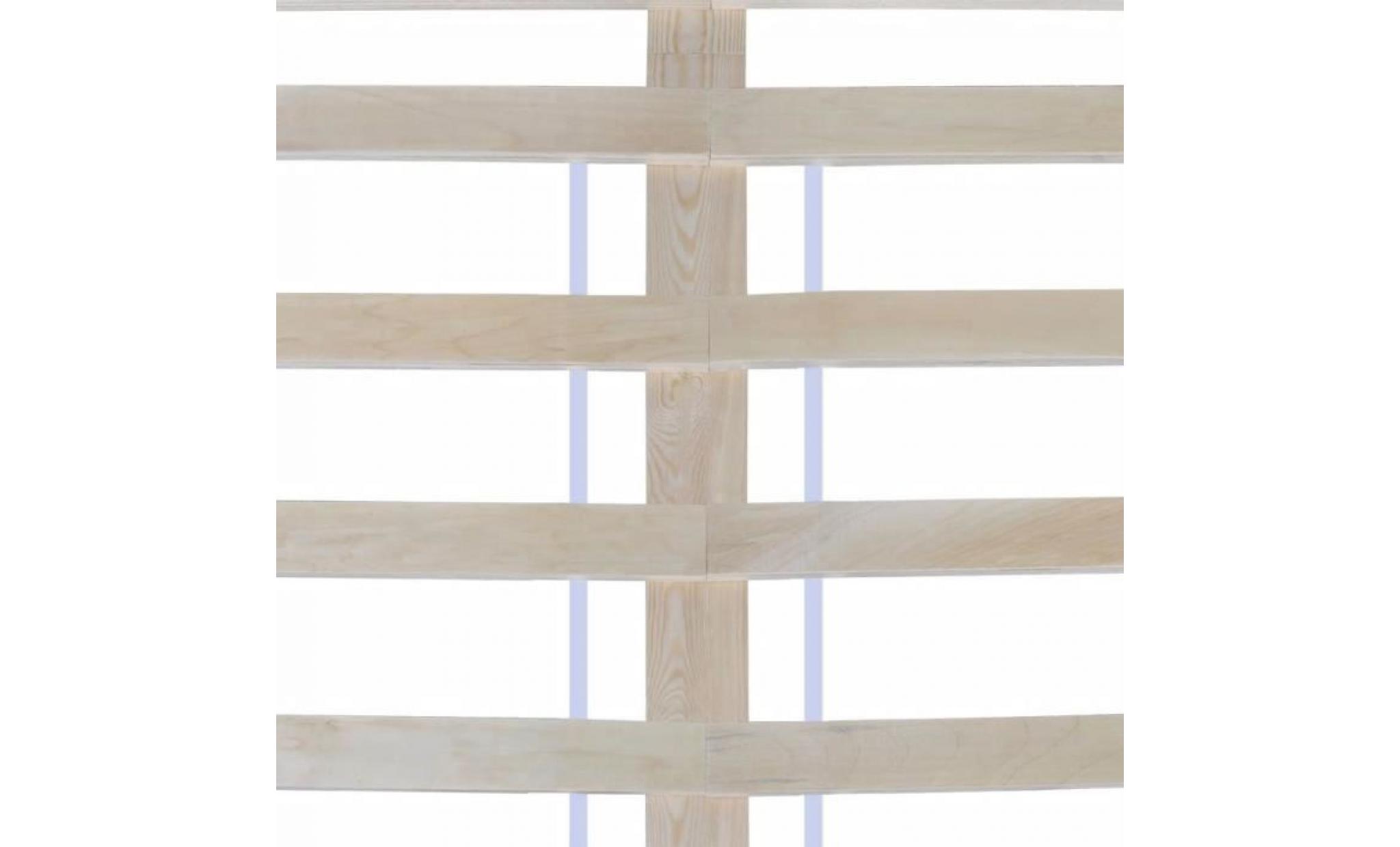 lit bois de pin massif 160 x 200 cm lit adulte lit enfant structure de lit contemporain scandinave blanc pas cher