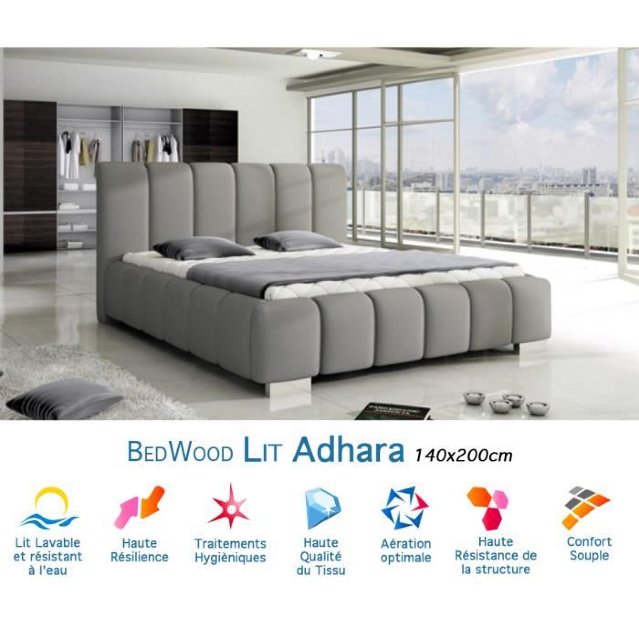 Lit Design Bedwood Adhara 140x200cm
