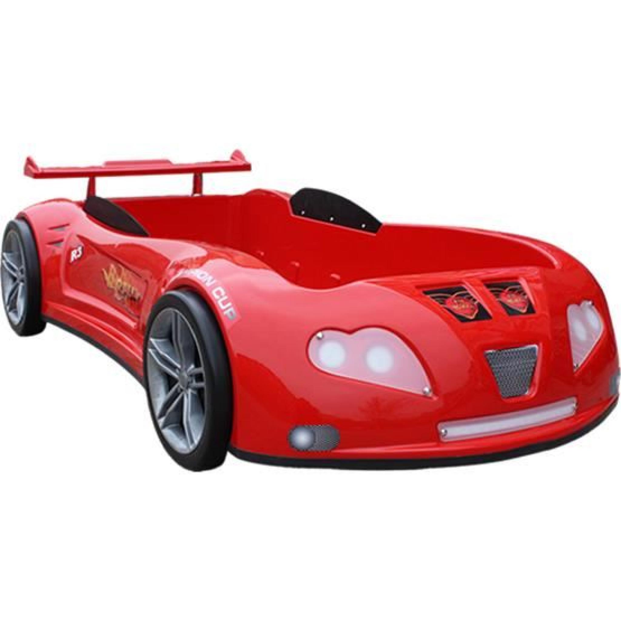 Lit enfant voiture sport Airfree rouge   