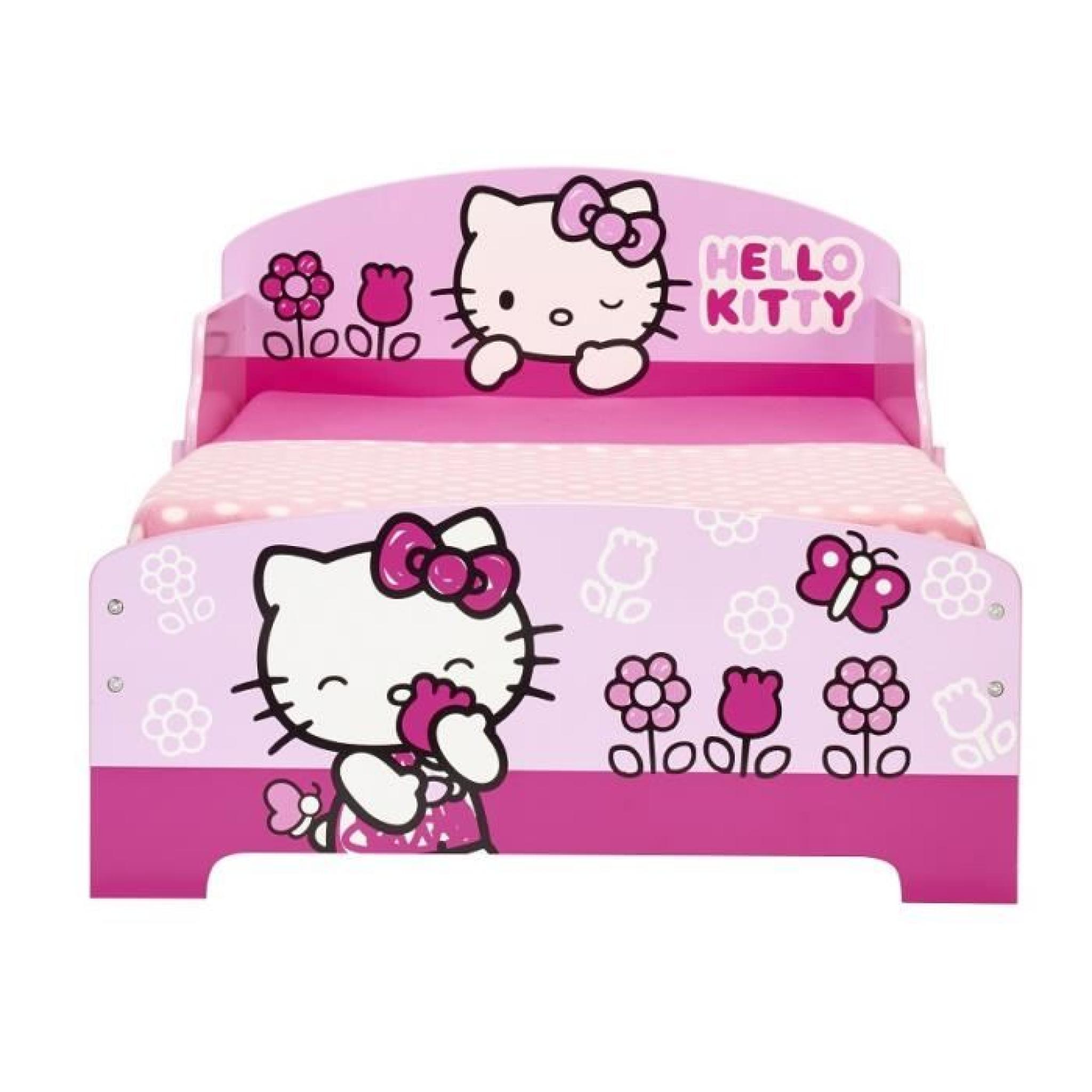 Lit Hello Kitty Enfant 70x140 pas cher