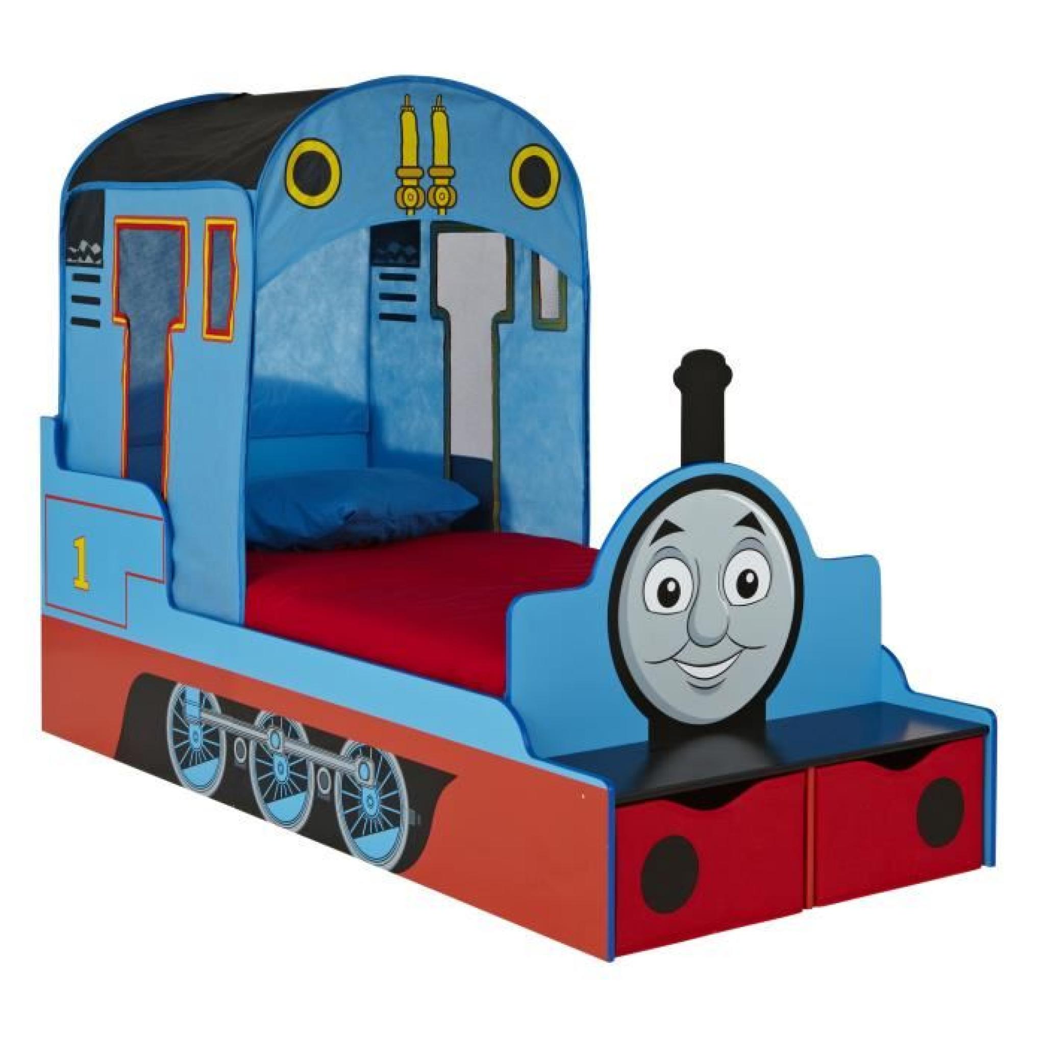 Lit pour enfant Thomas le train 70x140cm