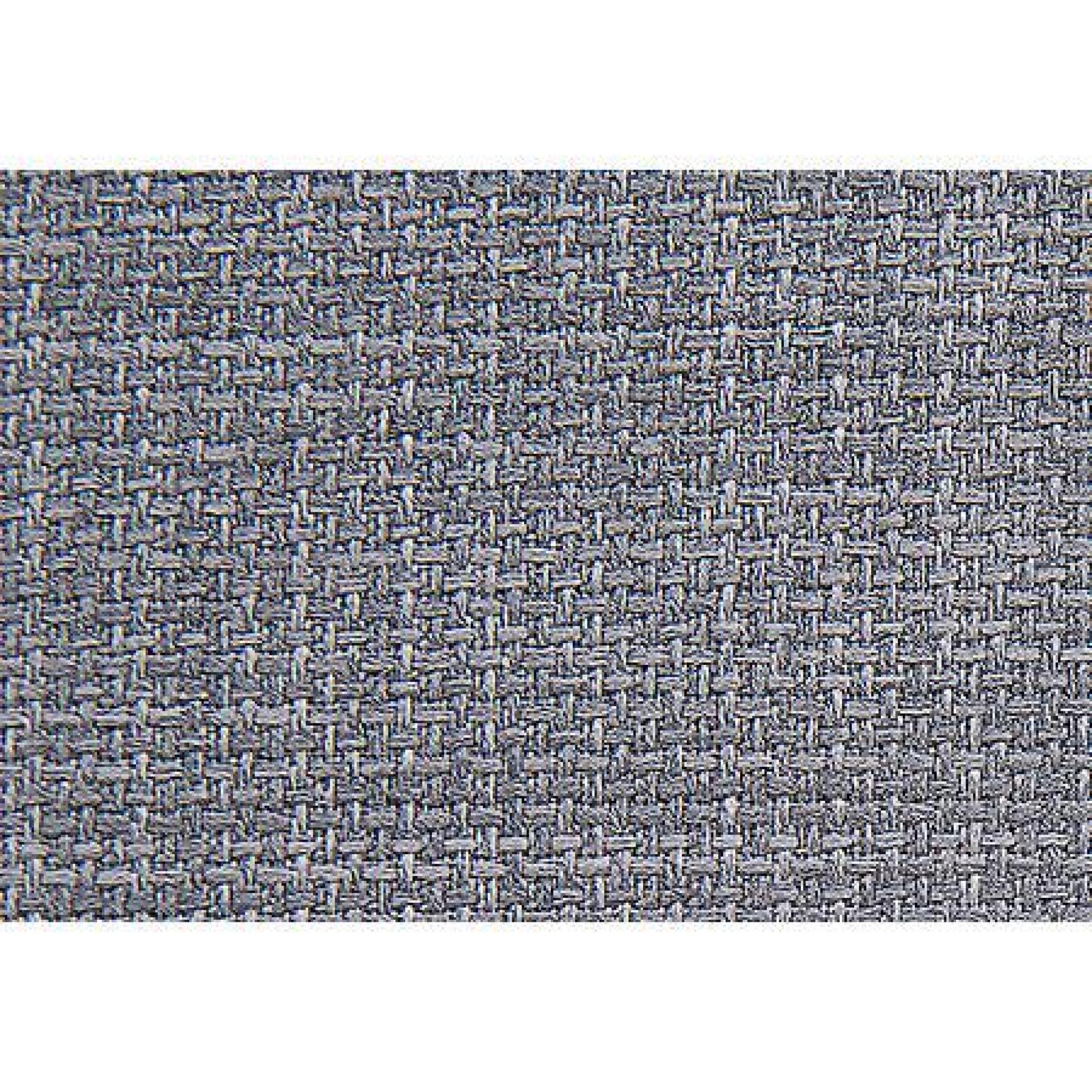 Lit design en tissu - lit double 180x200 cm - gris - sommier inclus - Paris pas cher