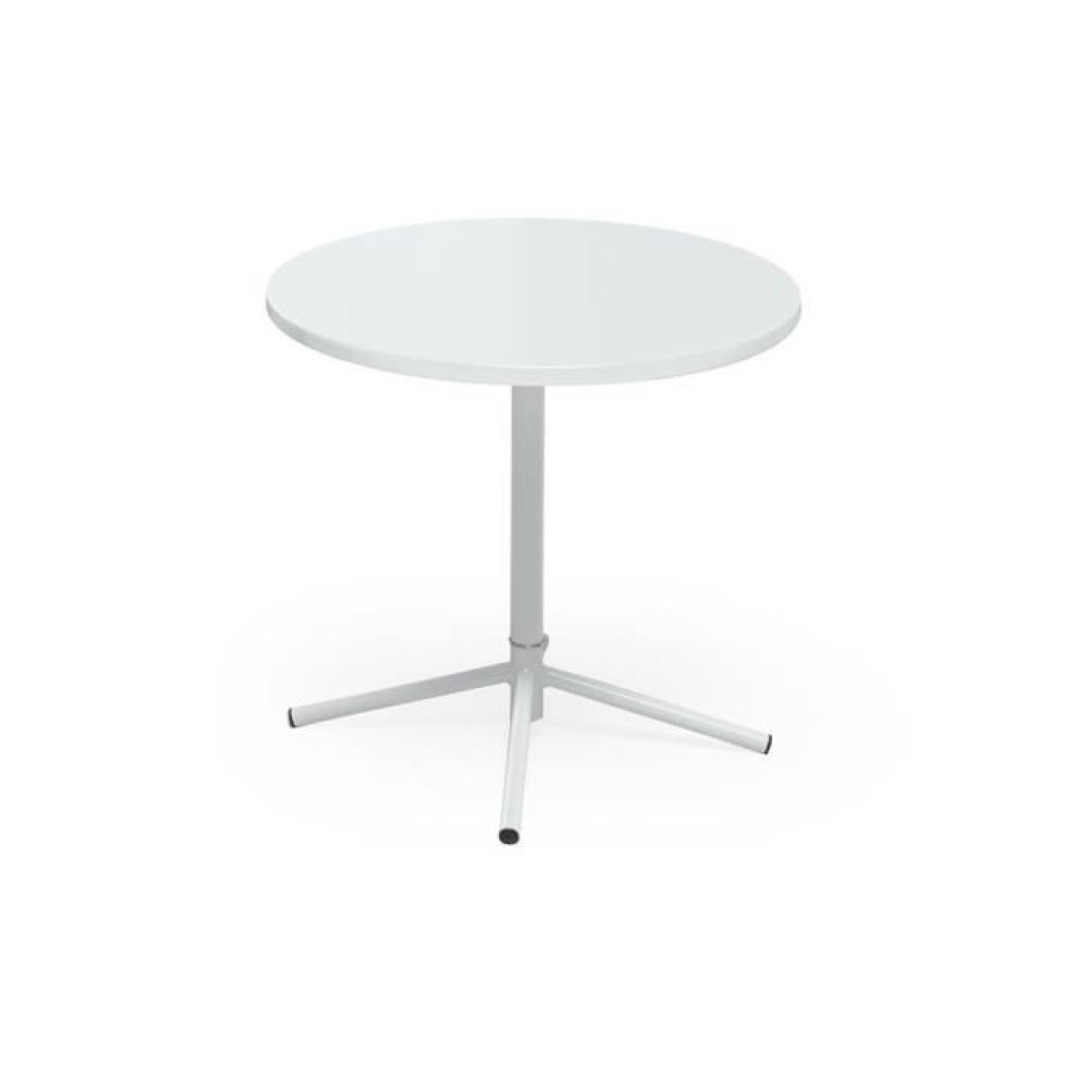 Lola Table d'appoint (HxD): 46x50 cm Couleur: Blanc