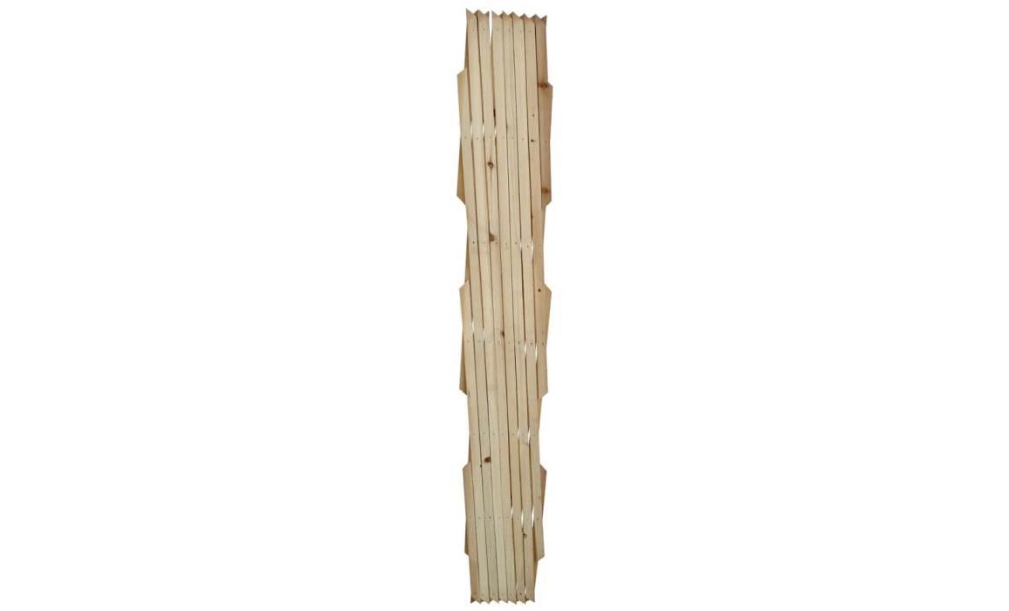 lot de 5 treillis en bois extensibles 180 x 90 cm pas cher