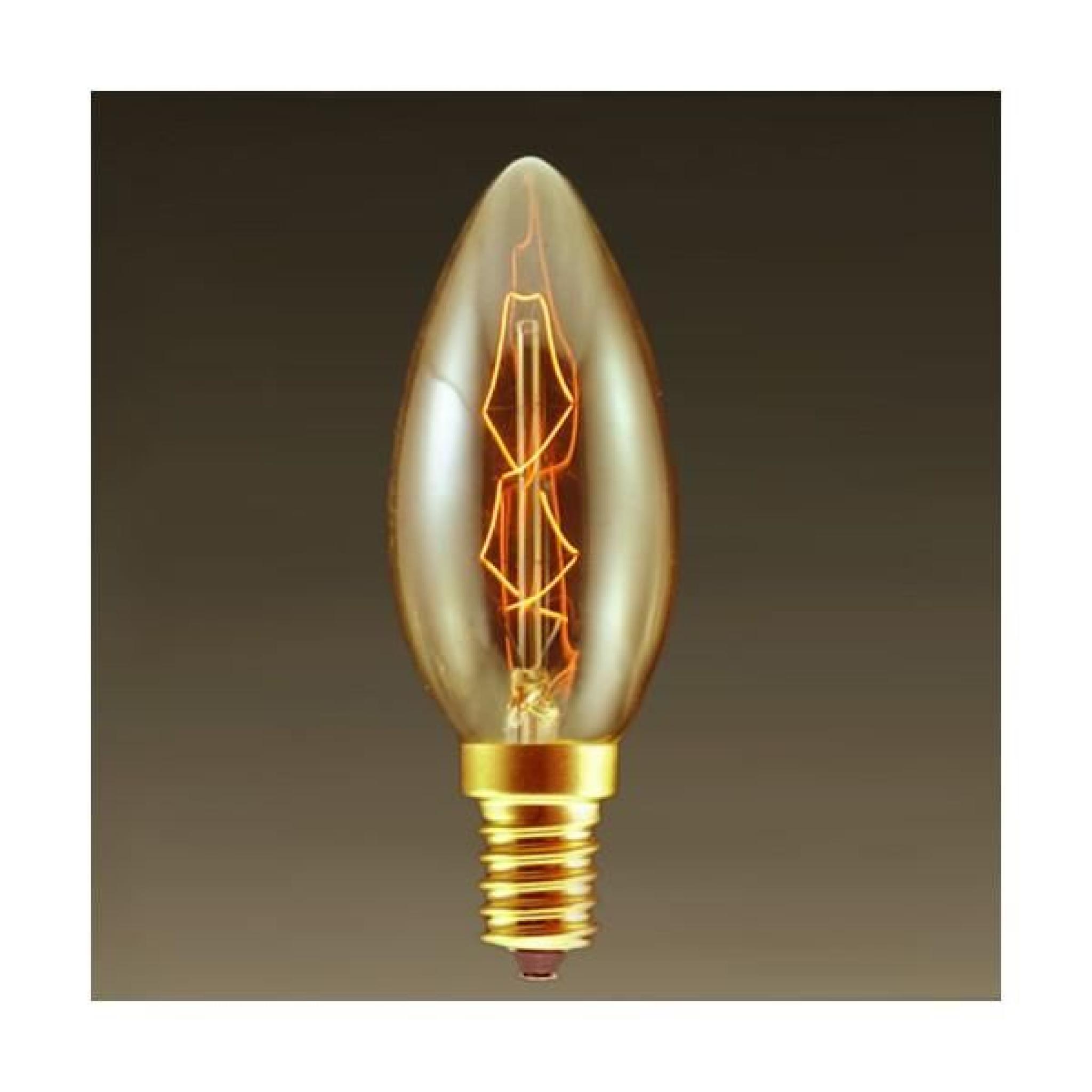 Lots de 3 Lampes vintage bulb Edison E14 C35 pas cher