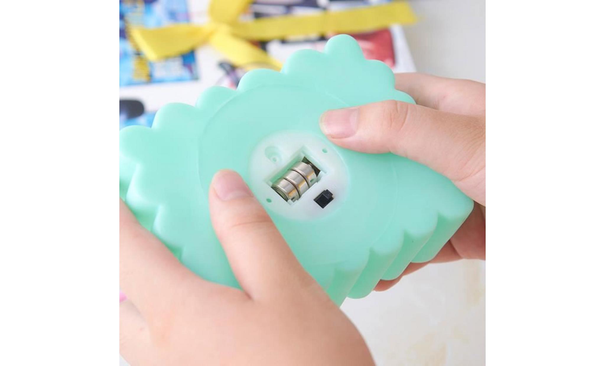lovely biscuits face night light children bedroom decor mini led lamp bulb green pageare1289 pageare1289
